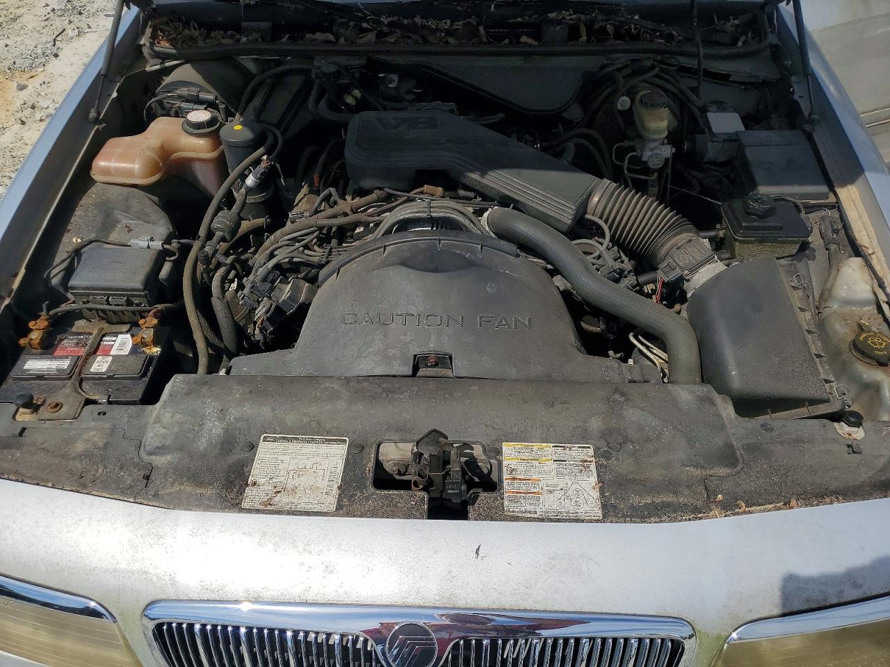 1995 Mercury Grand Marquis Gs Silver vin: 2MELM74W2SX652503