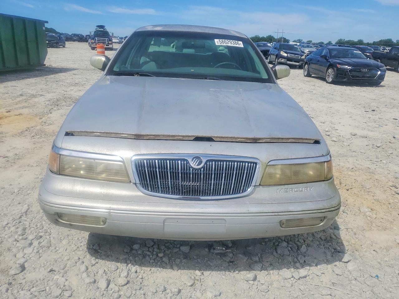 1995 Mercury Grand Marquis Gs Silver vin: 2MELM74W2SX652503