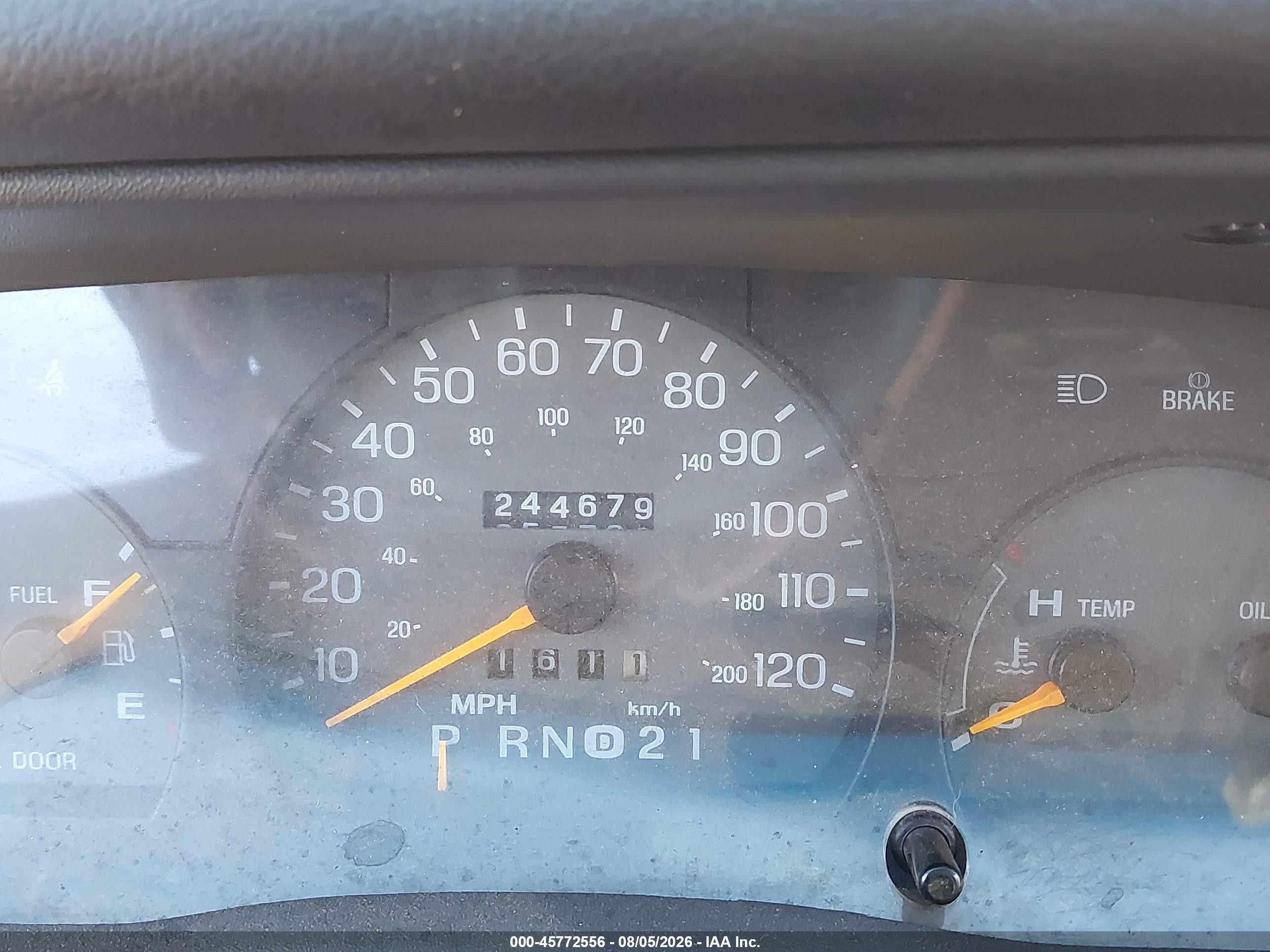 1996 Mercury Grand Marquis Gs Gold vin: 2MELM74W2TX634259