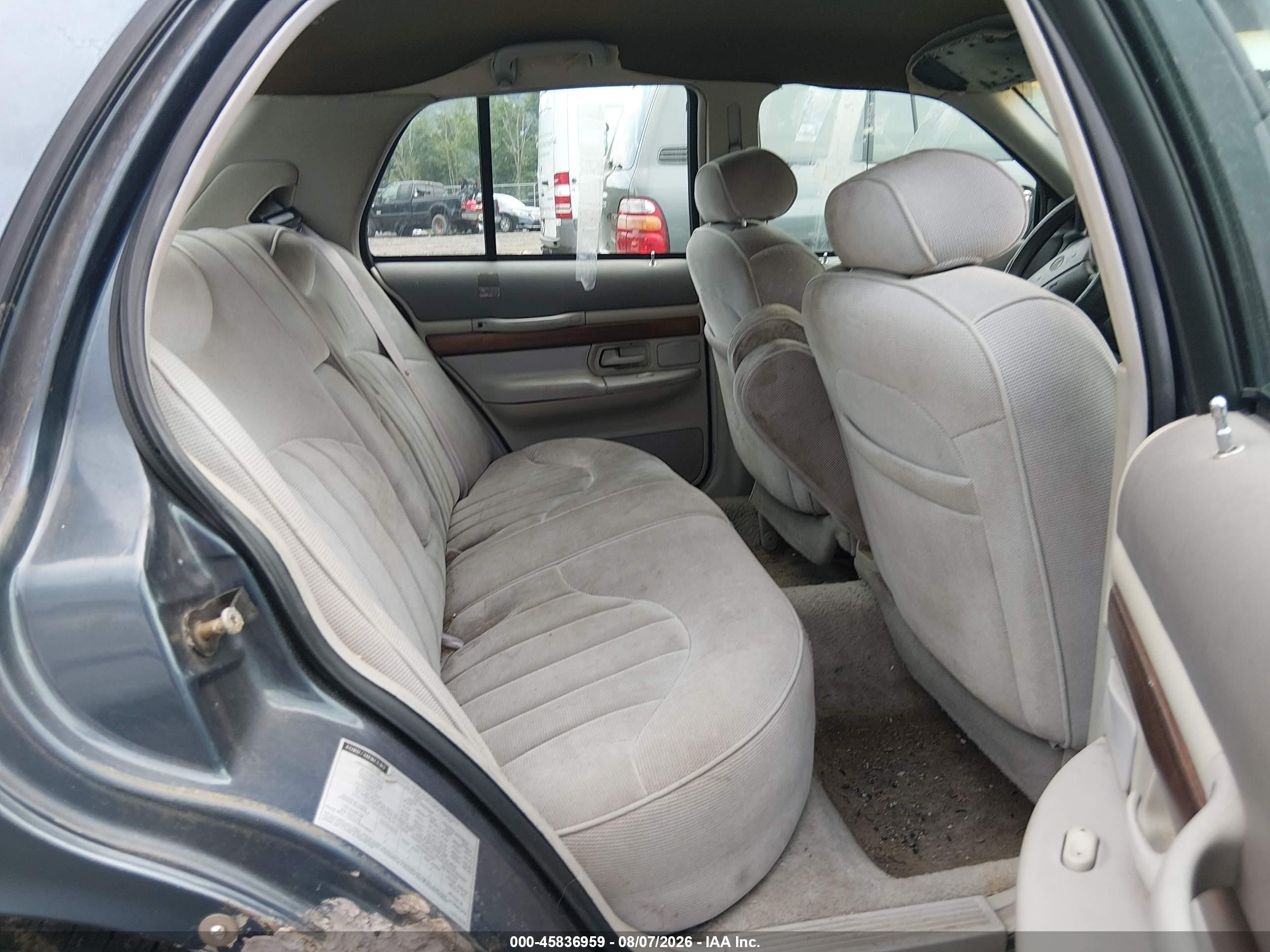 1996 Mercury Grand Marquis Gs Blue vin: 2MELM74W2TX703161