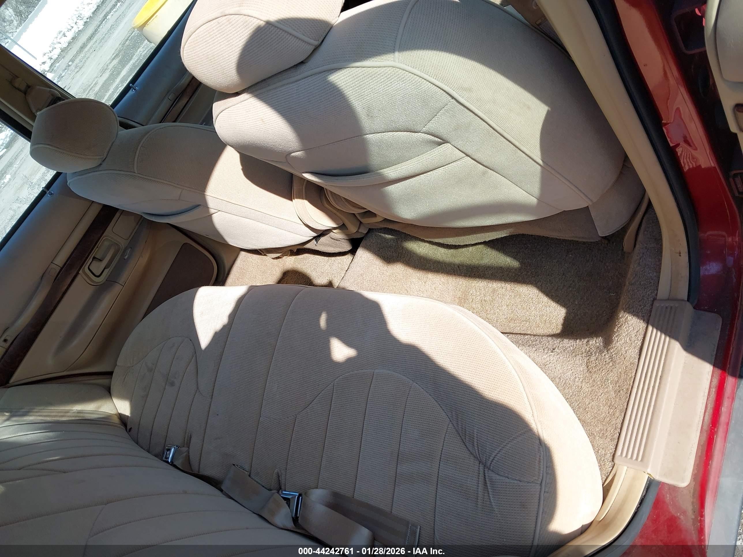 1997 Mercury Grand Marquis Gs Red vin: 2MELM74W2VX741668