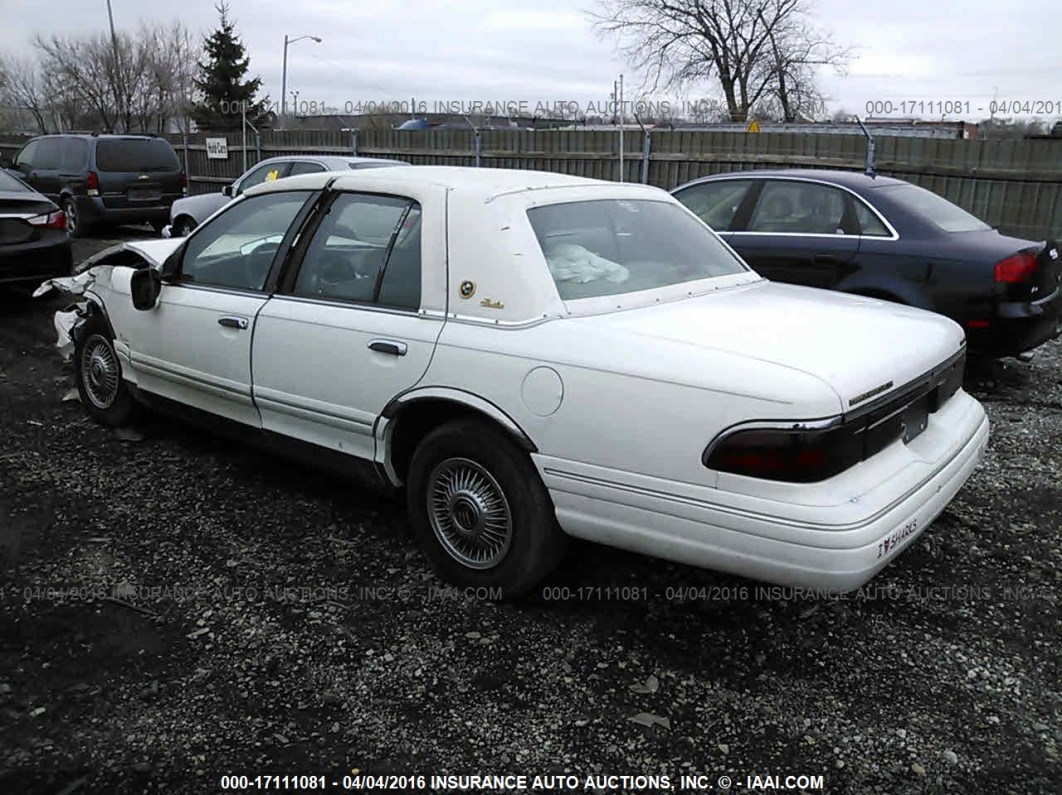 1997 Mercury Grand Marquis Gs vin: 2MELM74W4VX633620