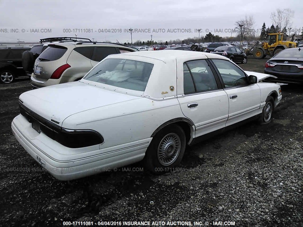 1997 Mercury Grand Marquis Gs vin: 2MELM74W4VX633620