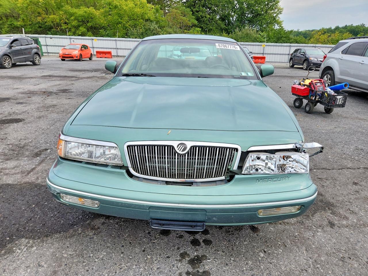 1997 Mercury Grand Marquis Gs Gray vin: 2MELM74W4VX637568