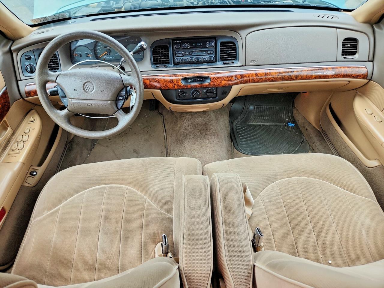 1997 Mercury Grand Marquis Gs Gray vin: 2MELM74W4VX637568