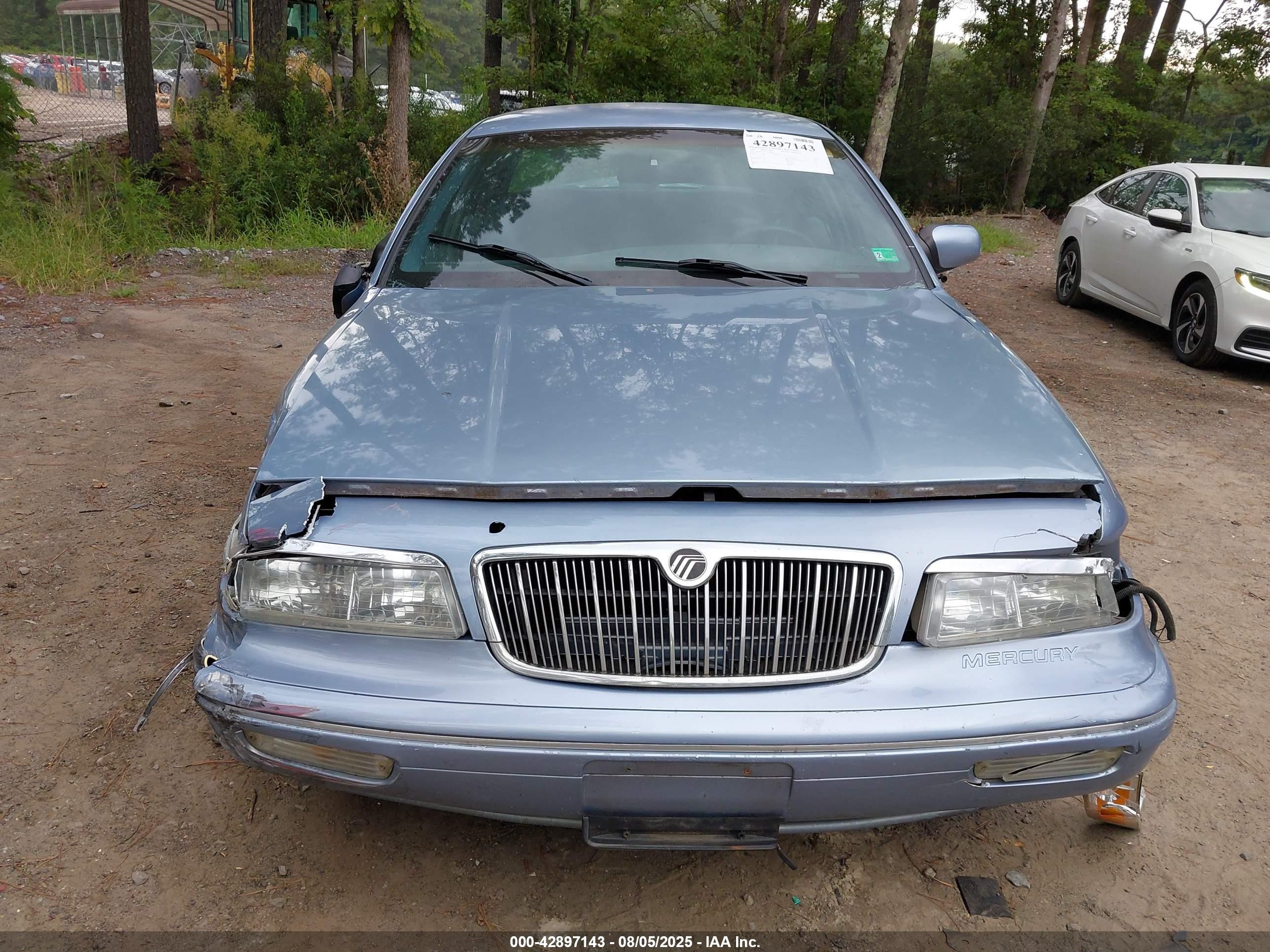 1997 Mercury Grand Marquis Gs Blue vin: 2MELM74W5VX736402