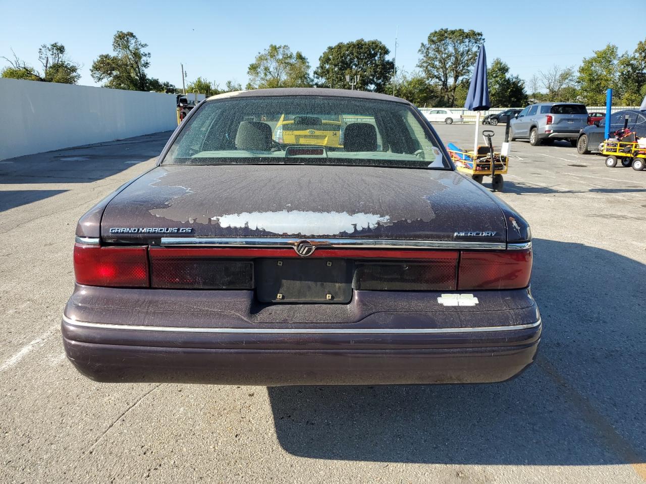 1995 Mercury Grand Marquis Gs Purple vin: 2MELM74W8SX614533