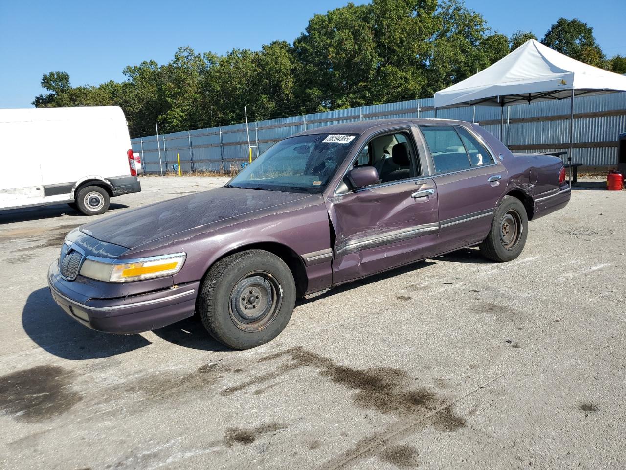 1995 Mercury Grand Marquis Gs Purple vin: 2MELM74W8SX614533