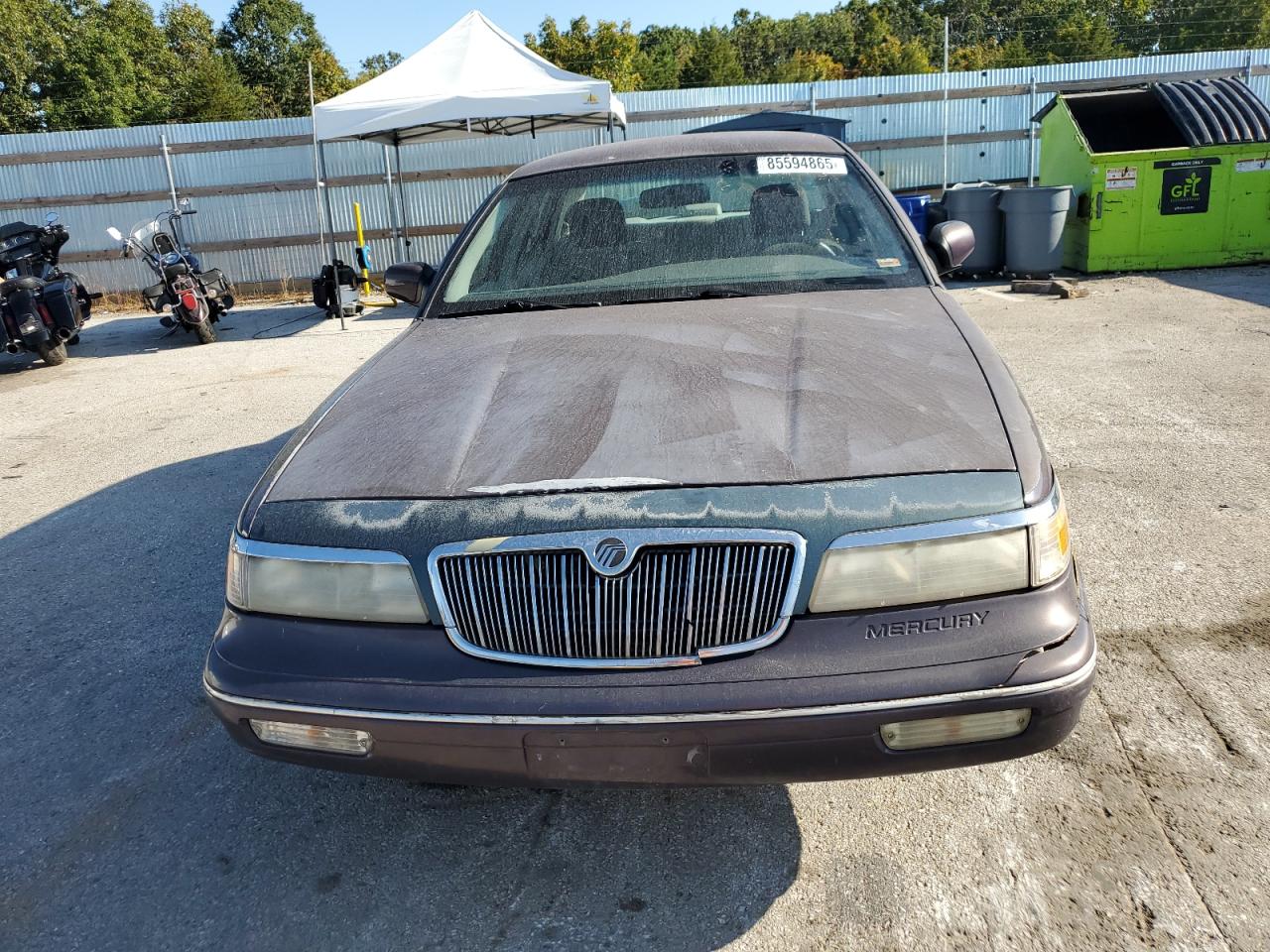 1995 Mercury Grand Marquis Gs Purple vin: 2MELM74W8SX614533