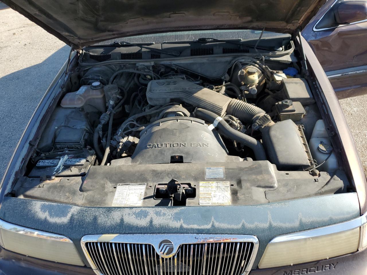 1995 Mercury Grand Marquis Gs Purple vin: 2MELM74W8SX614533