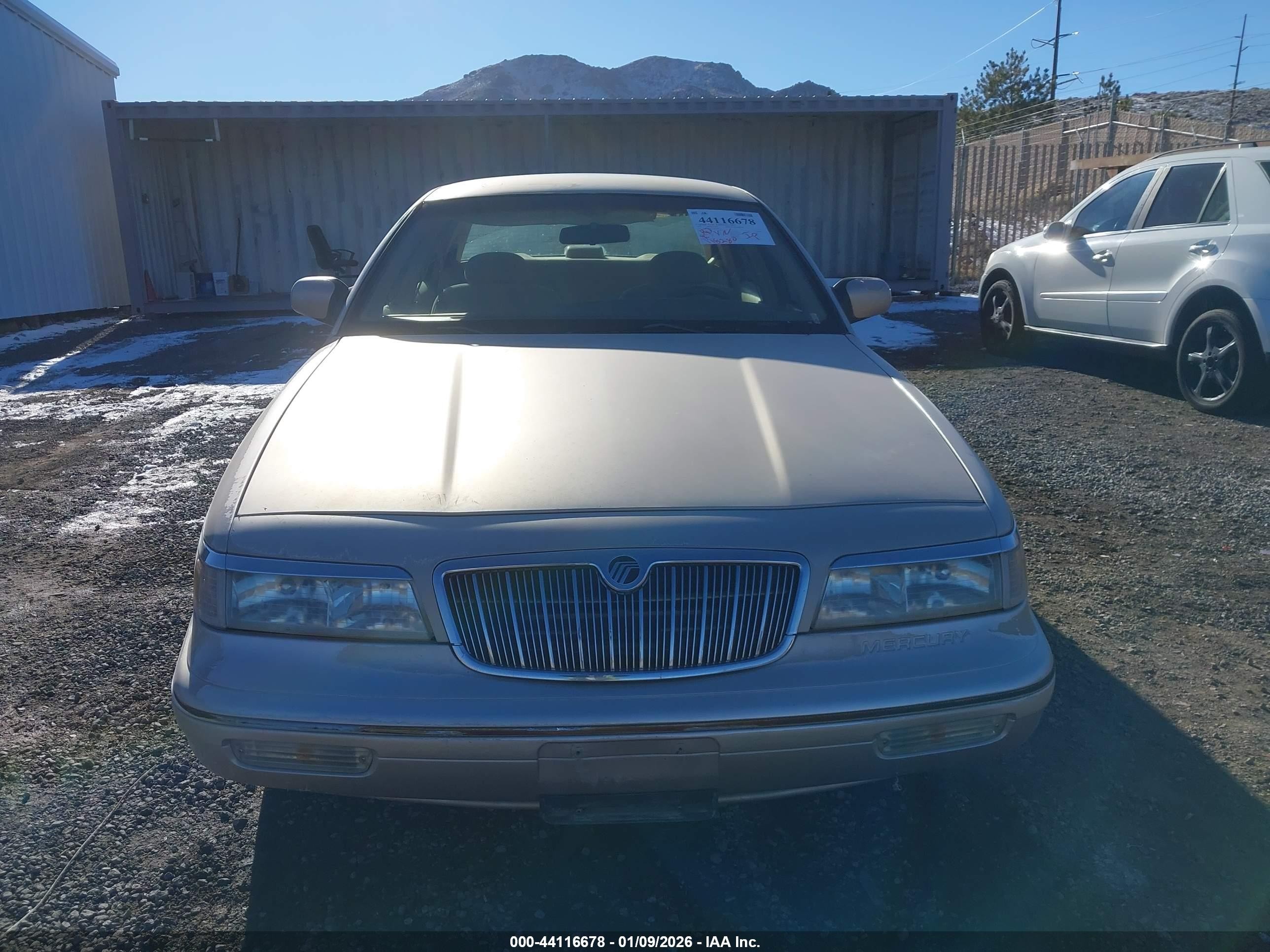 1997 Mercury Grand Marquis Gs Brown vin: 2MELM74W8VX666202