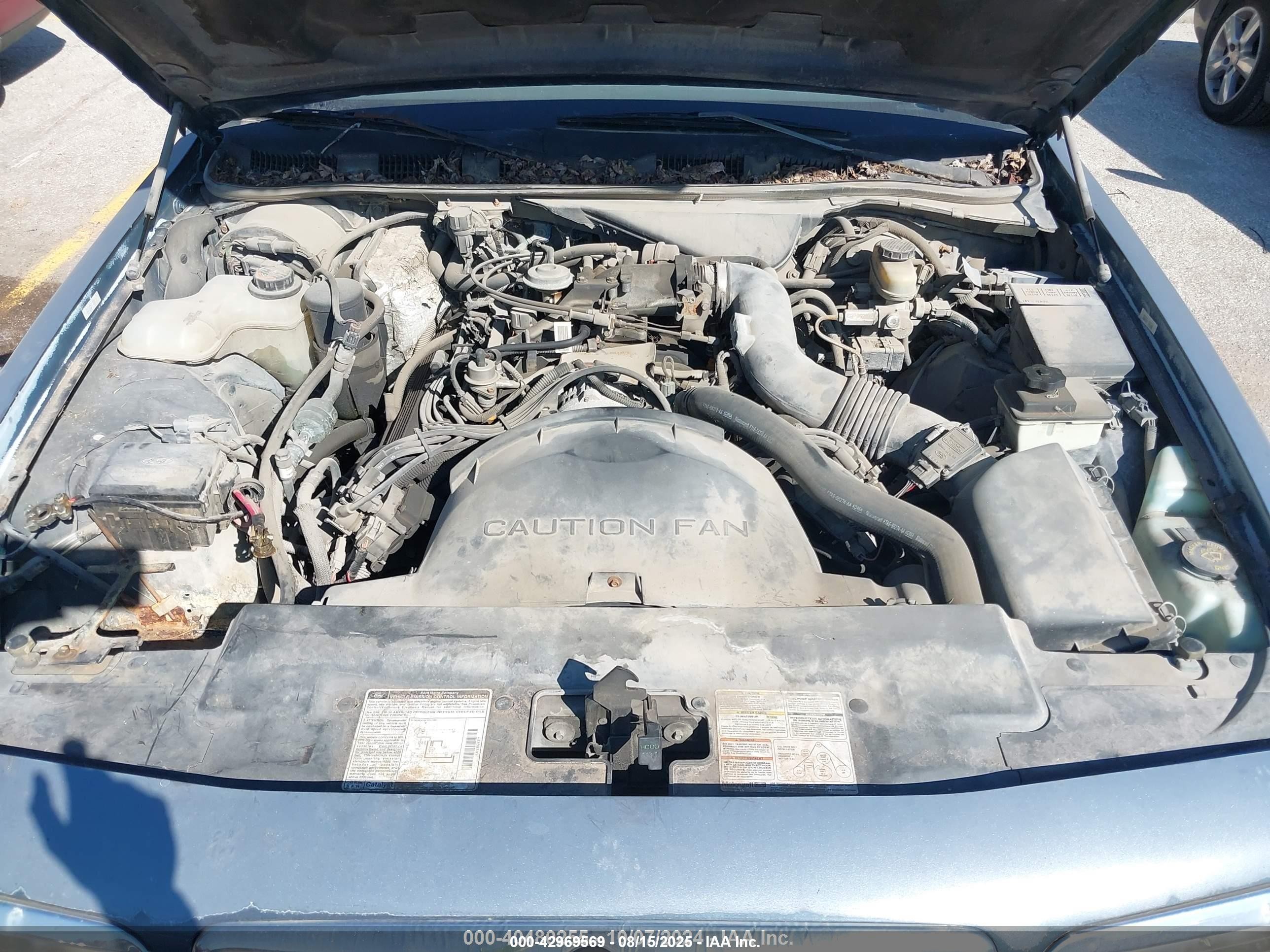 1997 Mercury Grand Marquis Ls Blue vin: 2MELM75W0VX643267