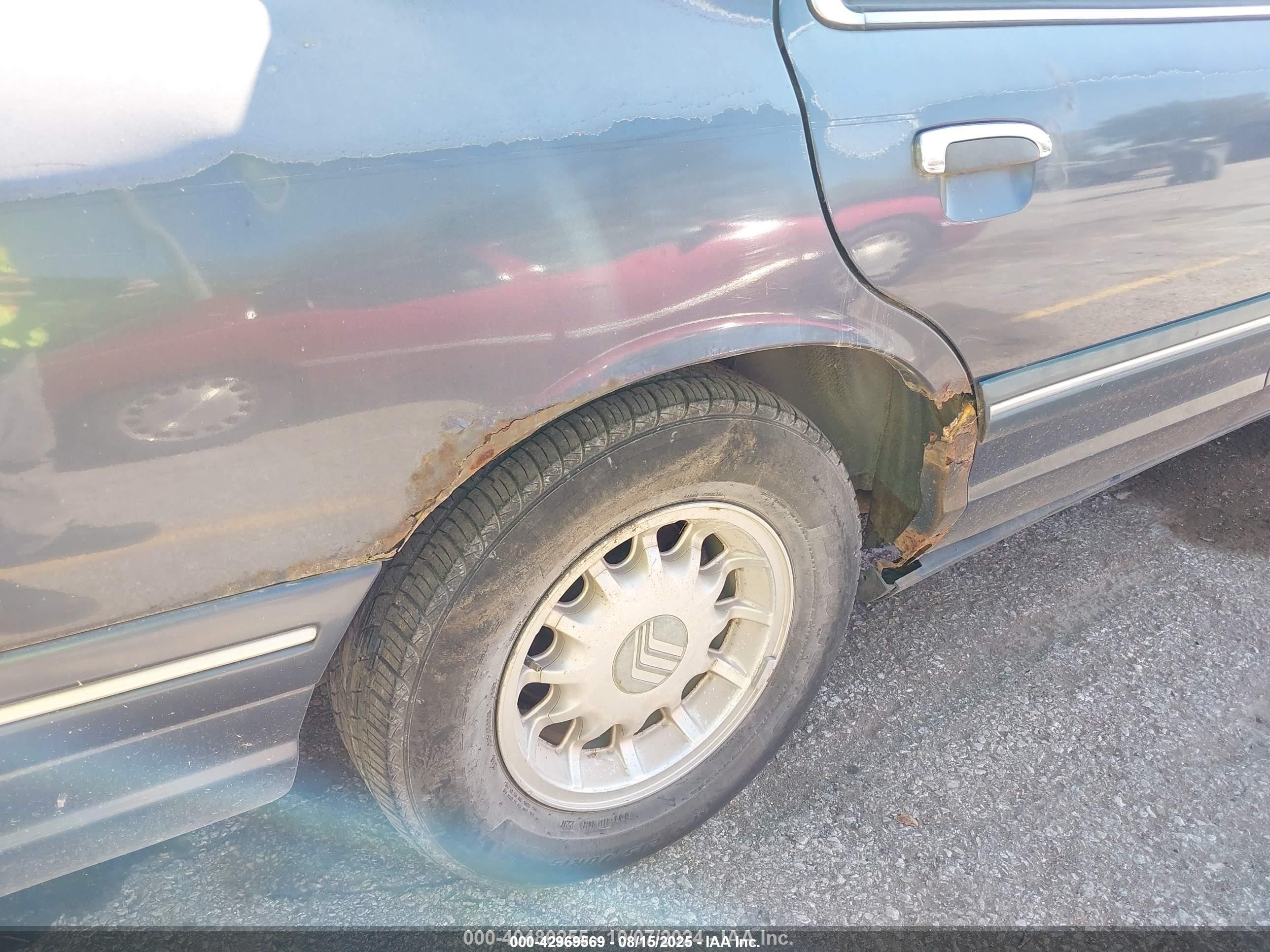 1997 Mercury Grand Marquis Ls Blue vin: 2MELM75W0VX643267