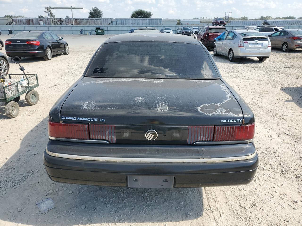 1994 Mercury Grand Marquis Ls Black vin: 2MELM75W1RX625396