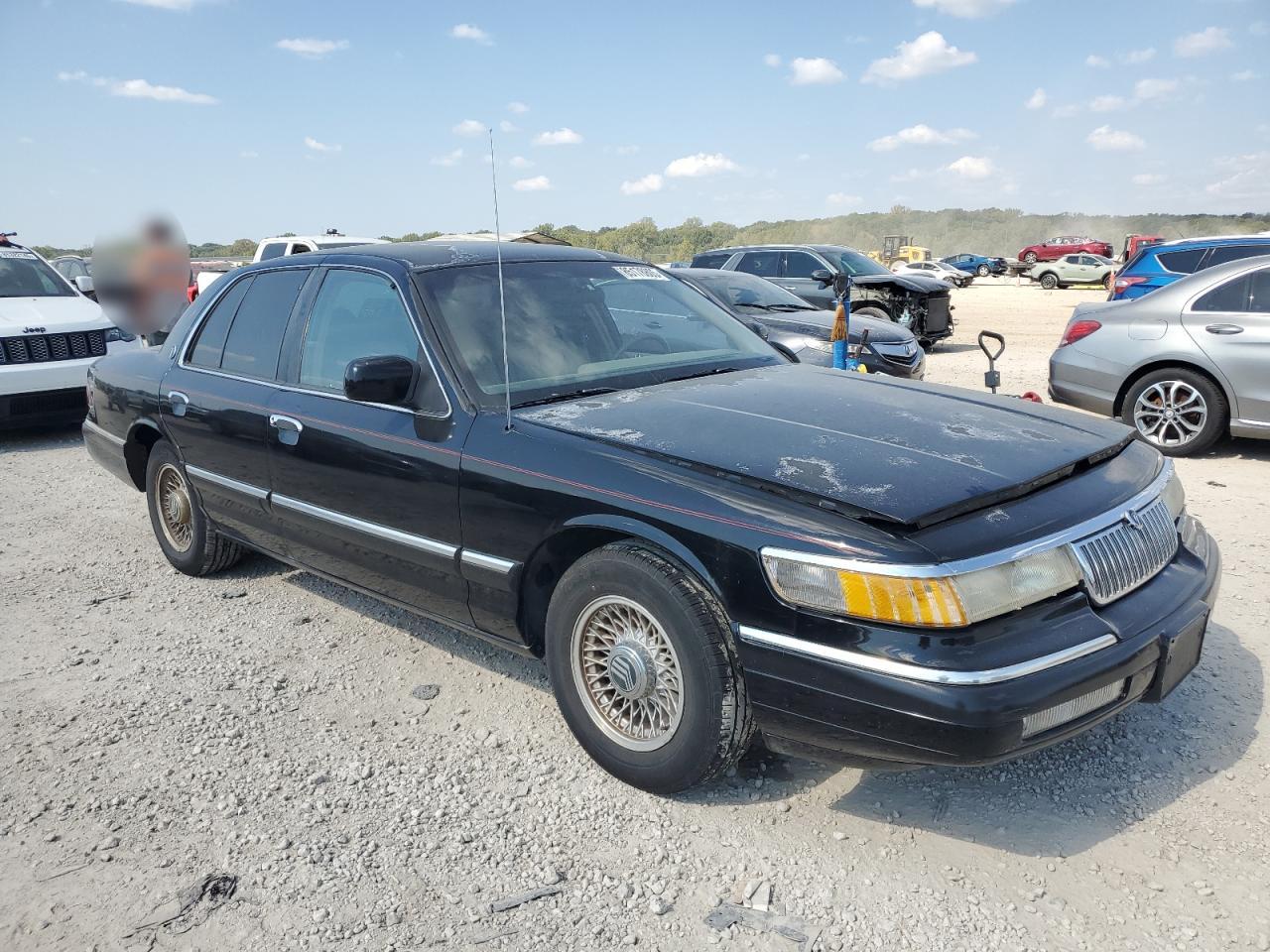 1994 Mercury Grand Marquis Ls Black vin: 2MELM75W1RX625396