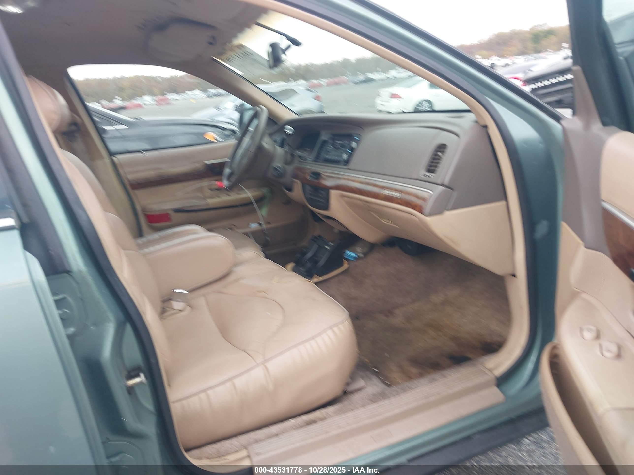 1997 Mercury Grand Marquis Ls Green vin: 2MELM75W1VX645870
