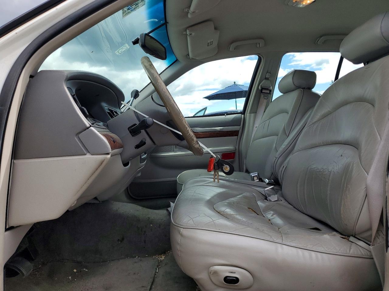 1997 Mercury Grand Marquis Ls White vin: 2MELM75W1VX741658