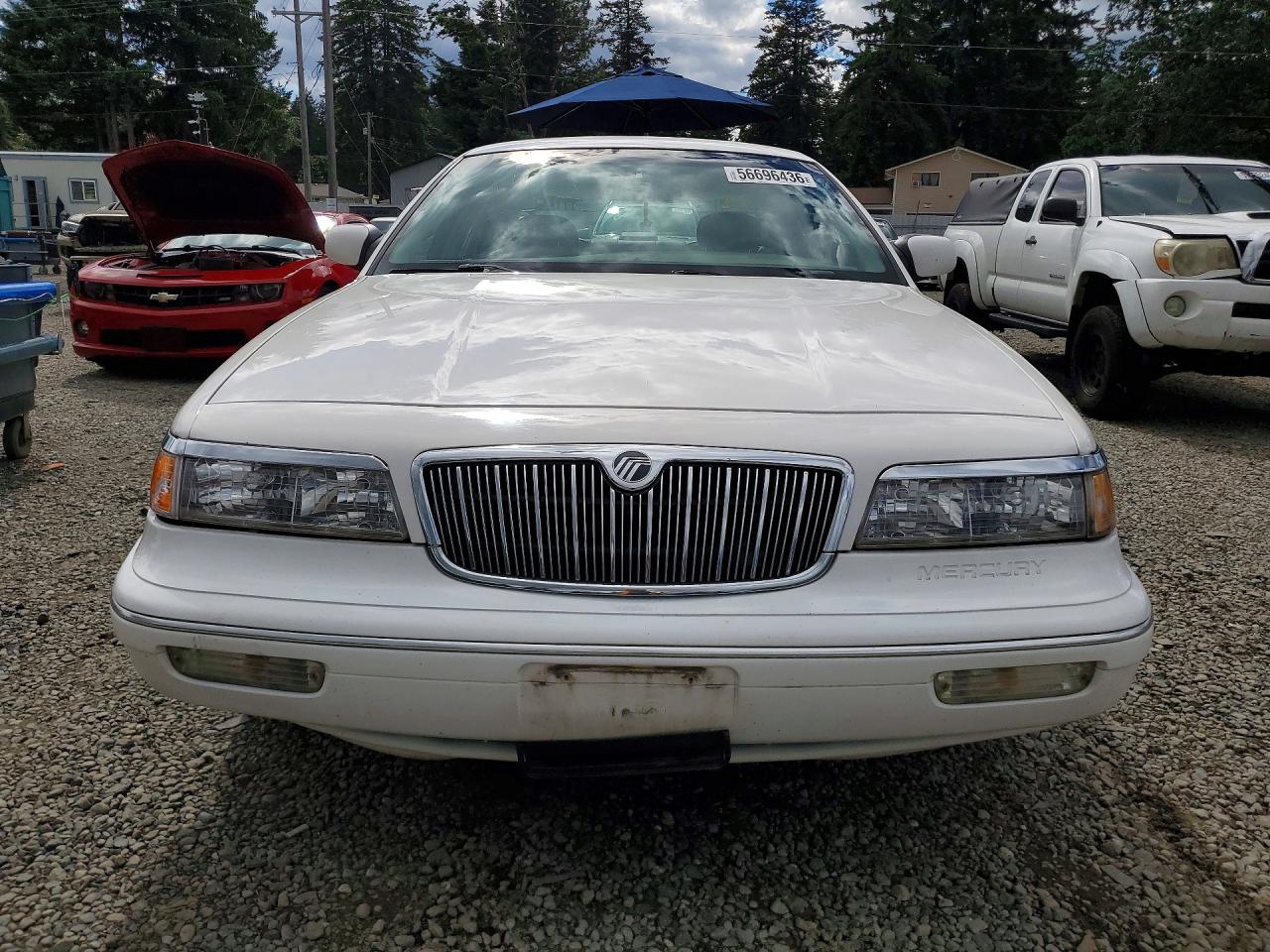1997 Mercury Grand Marquis Ls White vin: 2MELM75W1VX741658