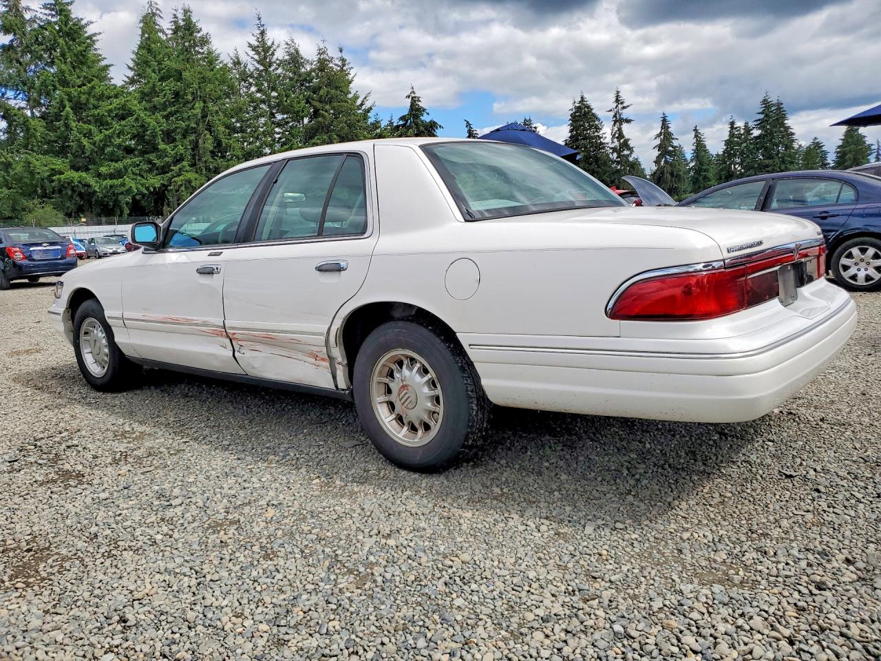 1997 Mercury Grand Marquis Ls White vin: 2MELM75W1VX741658