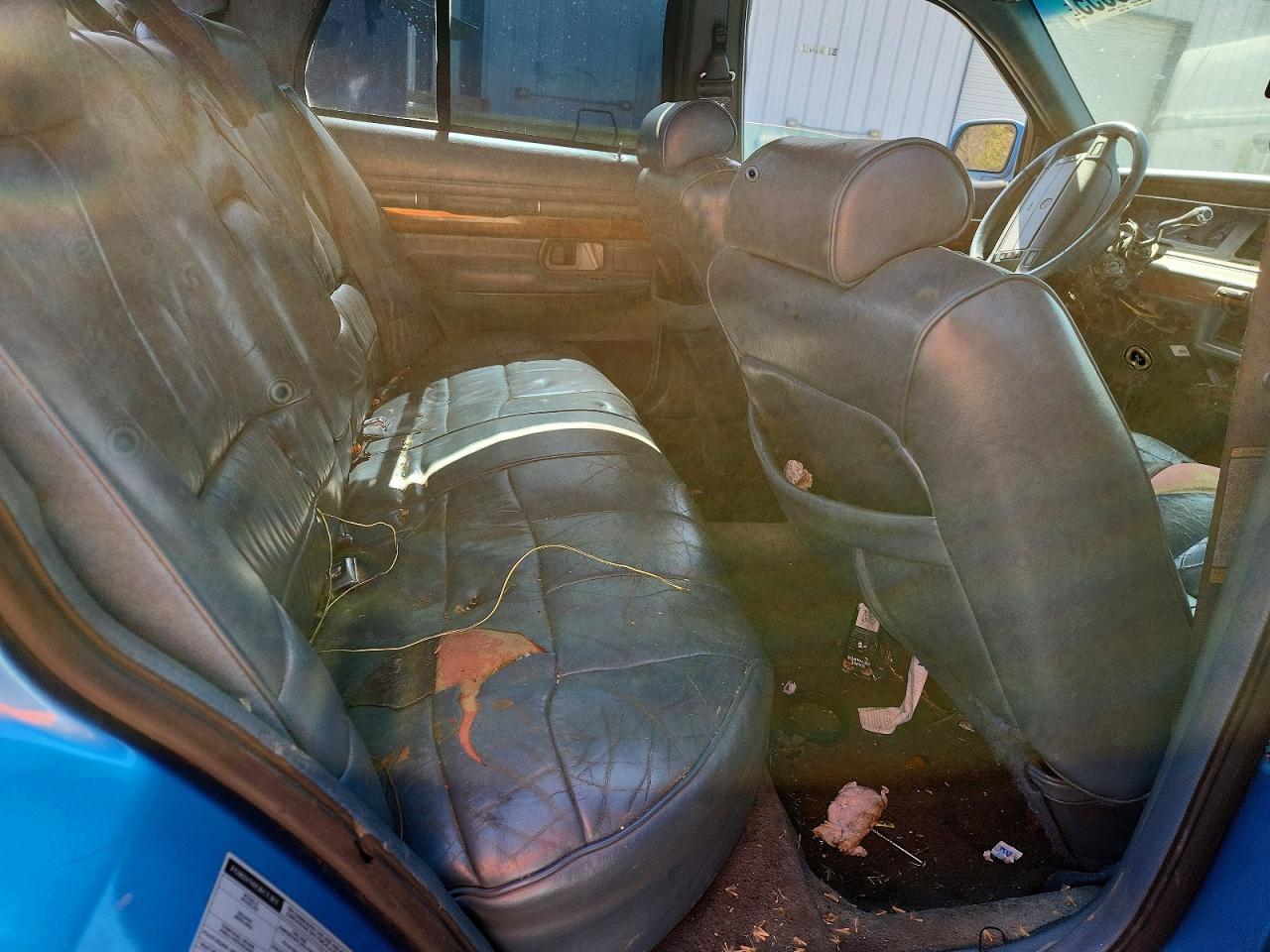 1994 Mercury Grand Marquis Ls Blue vin: 2MELM75W2RX702485