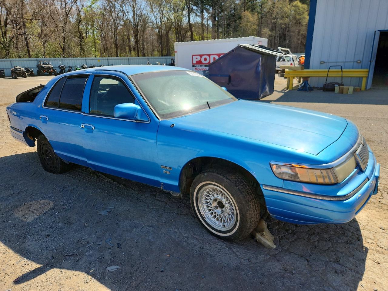1994 Mercury Grand Marquis Ls Blue vin: 2MELM75W2RX702485