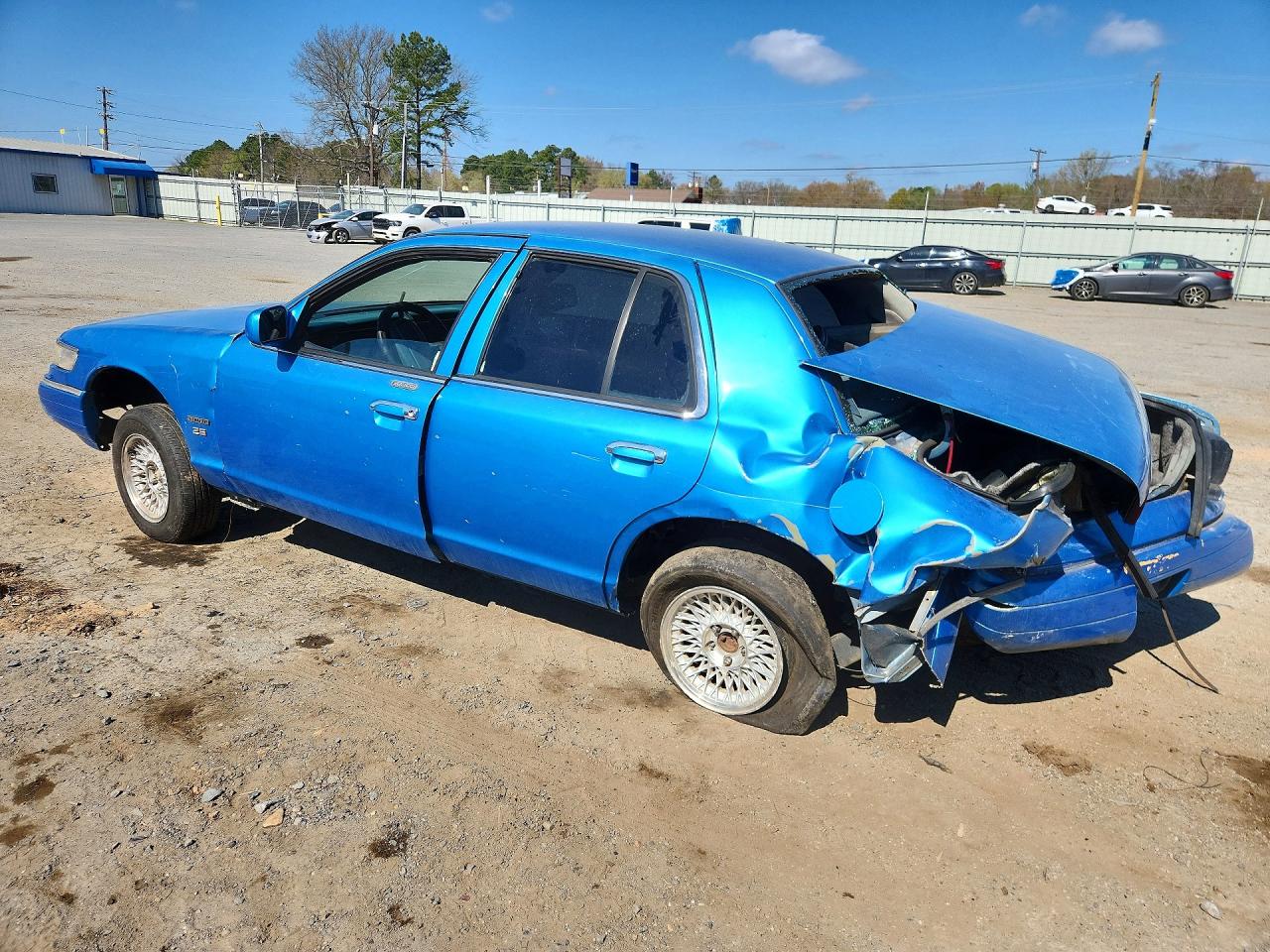 1994 Mercury Grand Marquis Ls Blue vin: 2MELM75W2RX702485