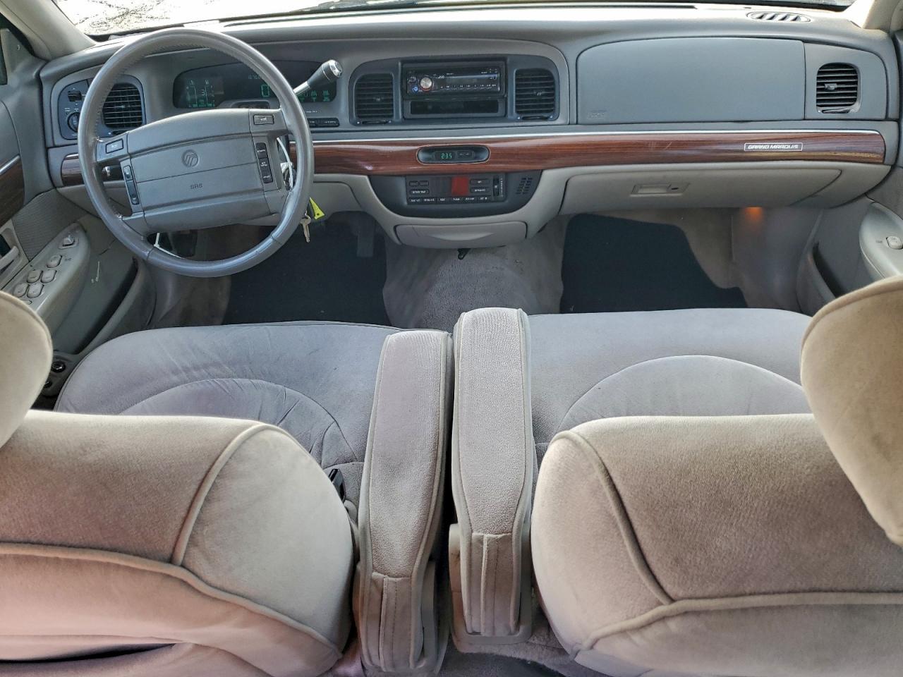 1995 Mercury Grand Marquis Ls White vin: 2MELM75W2SX689520