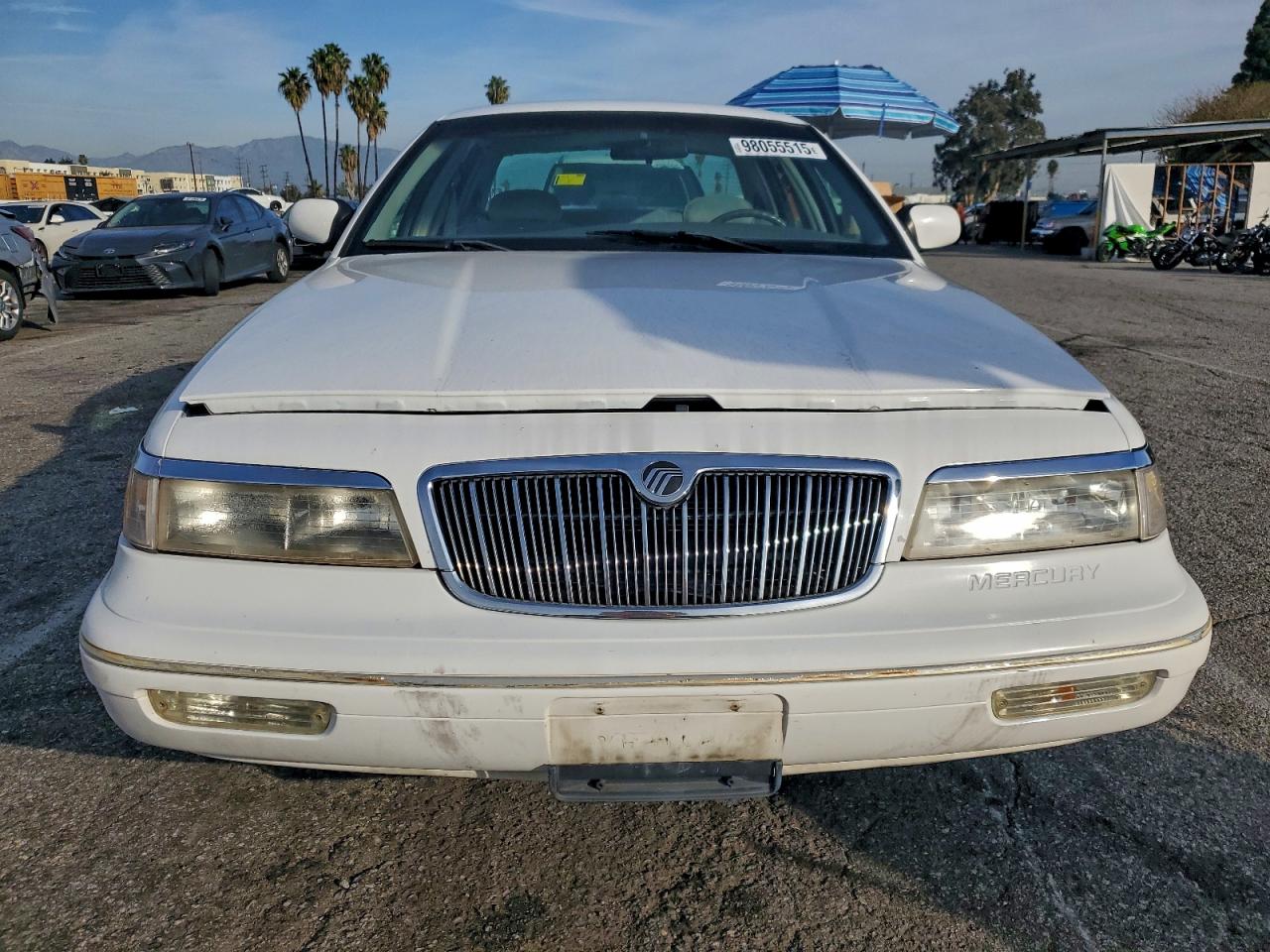 1995 Mercury Grand Marquis Ls White vin: 2MELM75W2SX689520