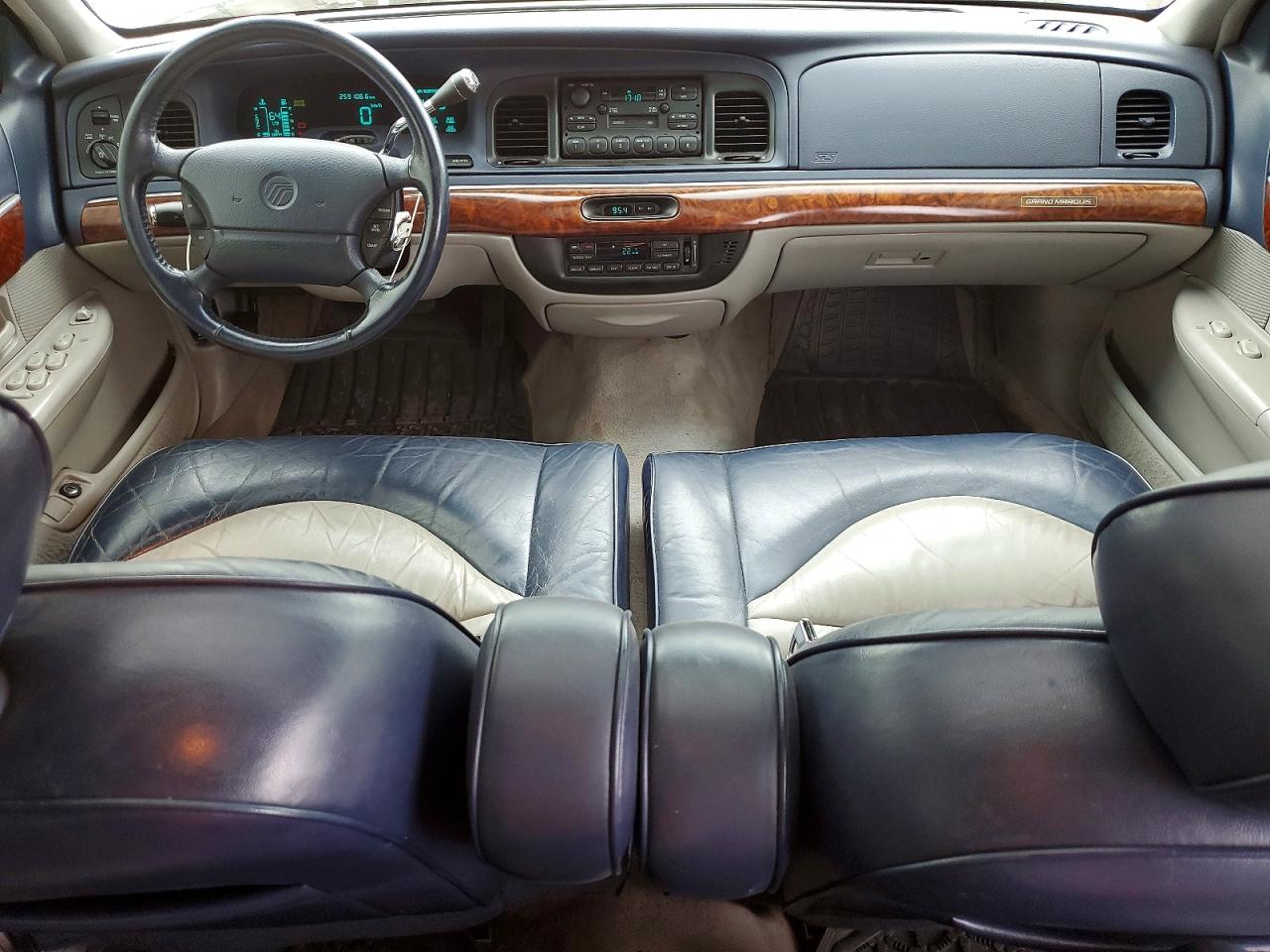 1996 Mercury Grand Marquis Ls Silver vin: 2MELM75W2TX652243