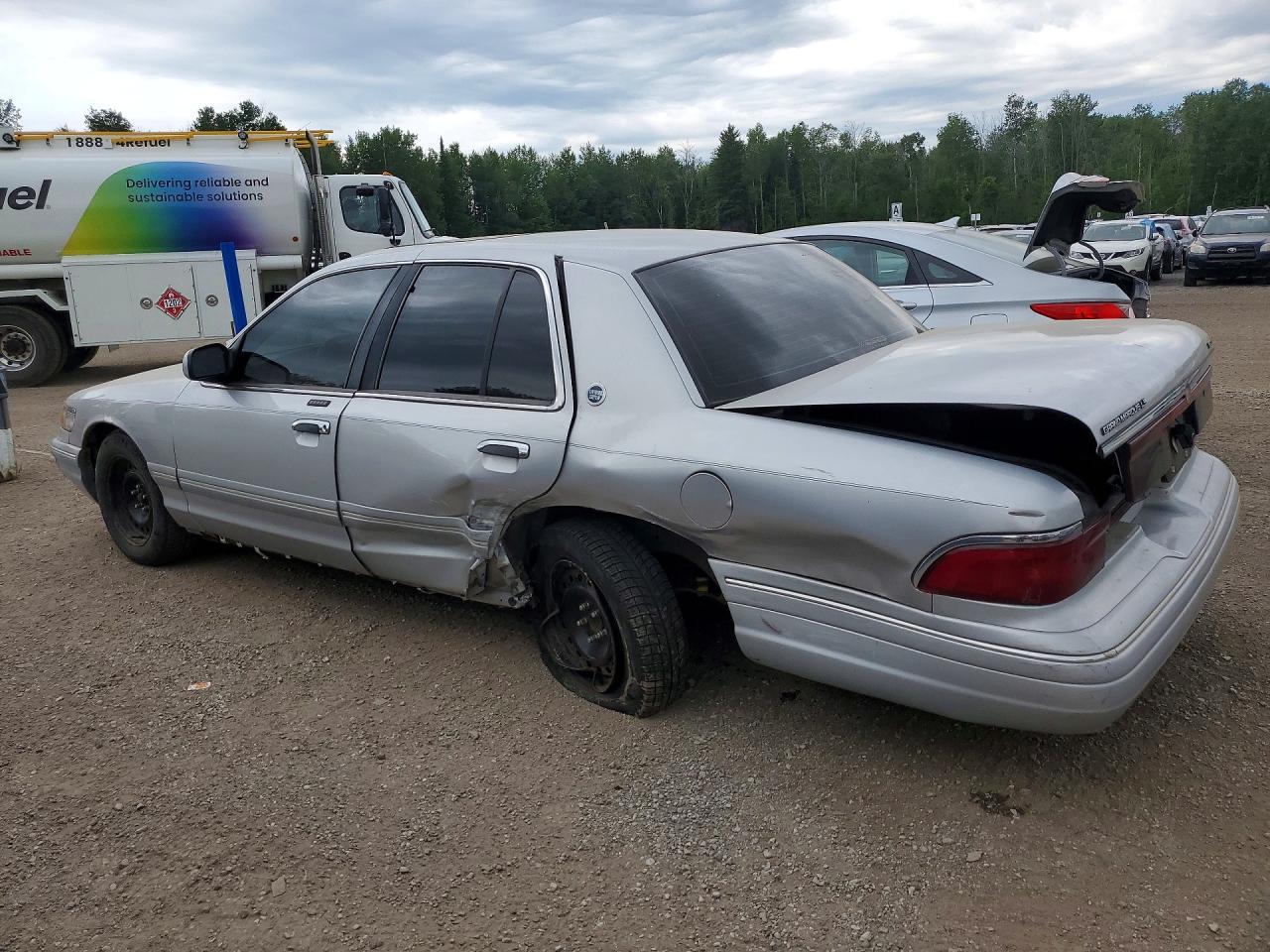 1996 Mercury Grand Marquis Ls Silver vin: 2MELM75W2TX652243