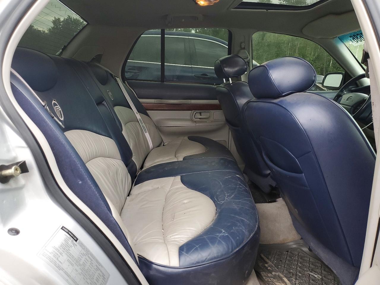 1996 Mercury Grand Marquis Ls Silver vin: 2MELM75W2TX652243