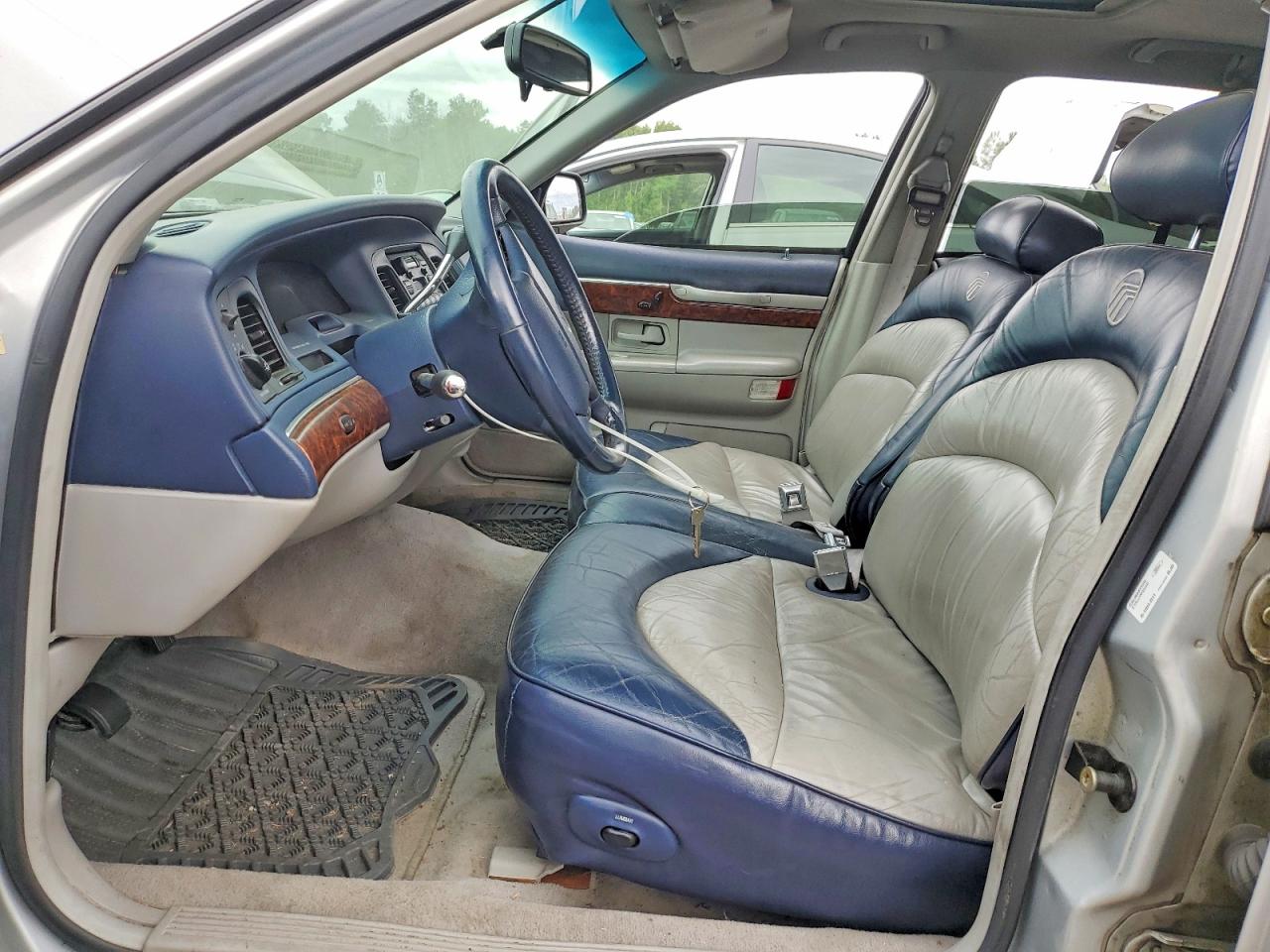 1996 Mercury Grand Marquis Ls Silver vin: 2MELM75W2TX652243
