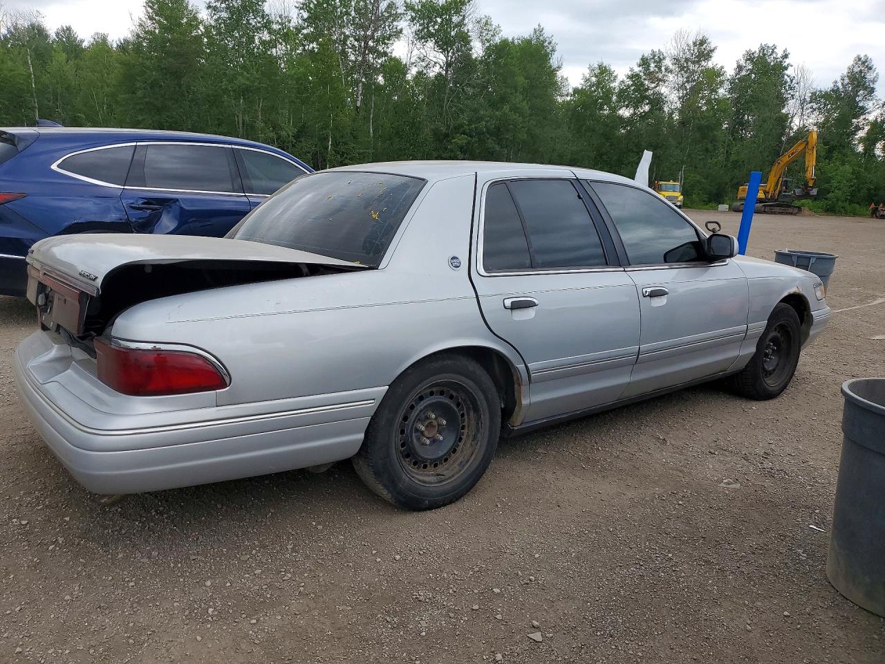 1996 Mercury Grand Marquis Ls Silver vin: 2MELM75W2TX652243