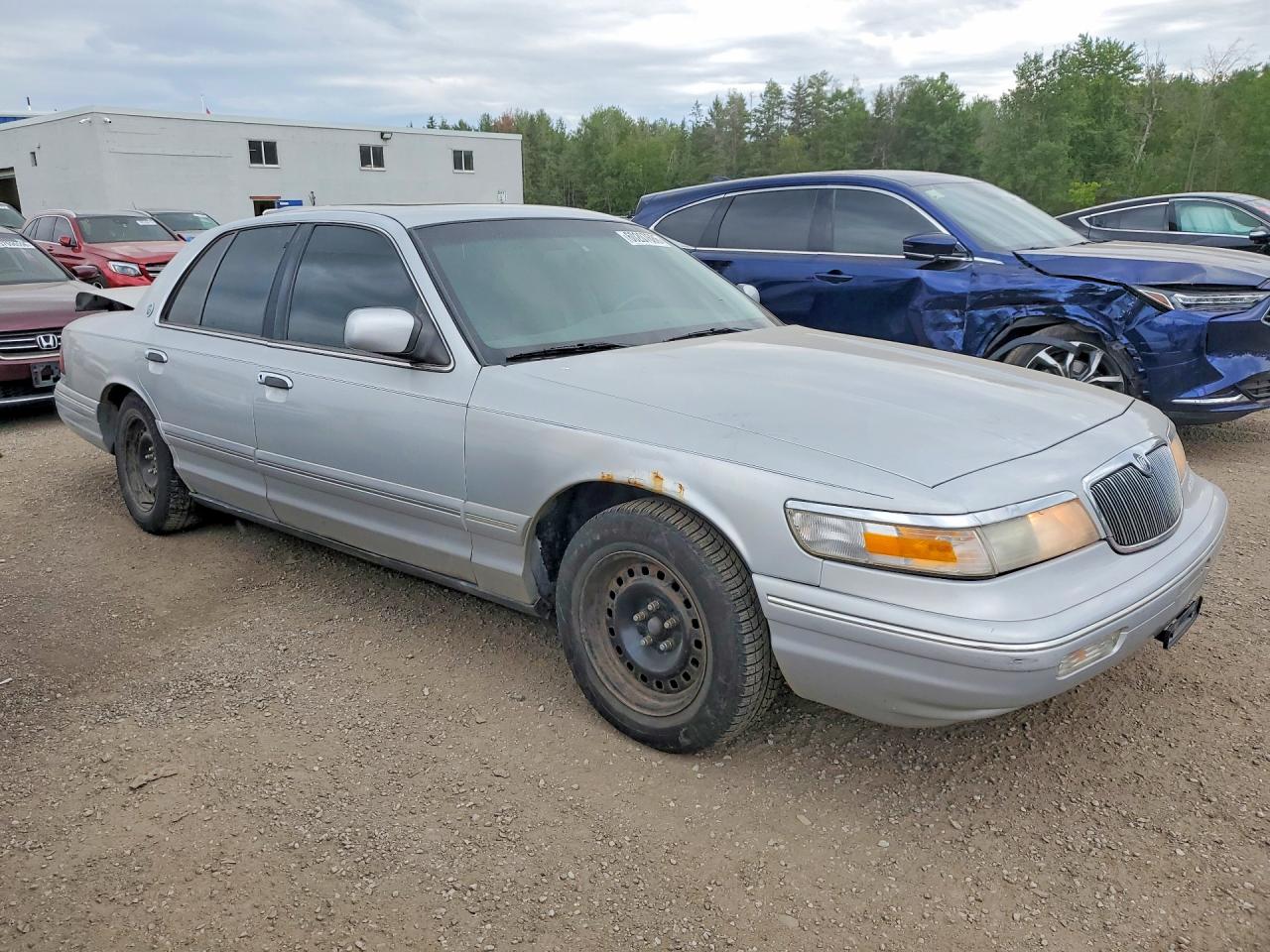 1996 Mercury Grand Marquis Ls Silver vin: 2MELM75W2TX652243