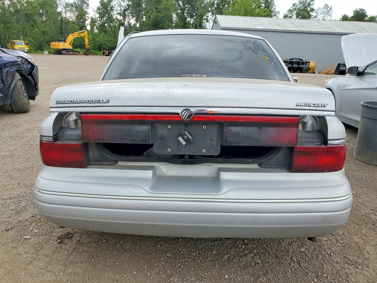 1996 Mercury Grand Marquis Ls Silver vin: 2MELM75W2TX652243