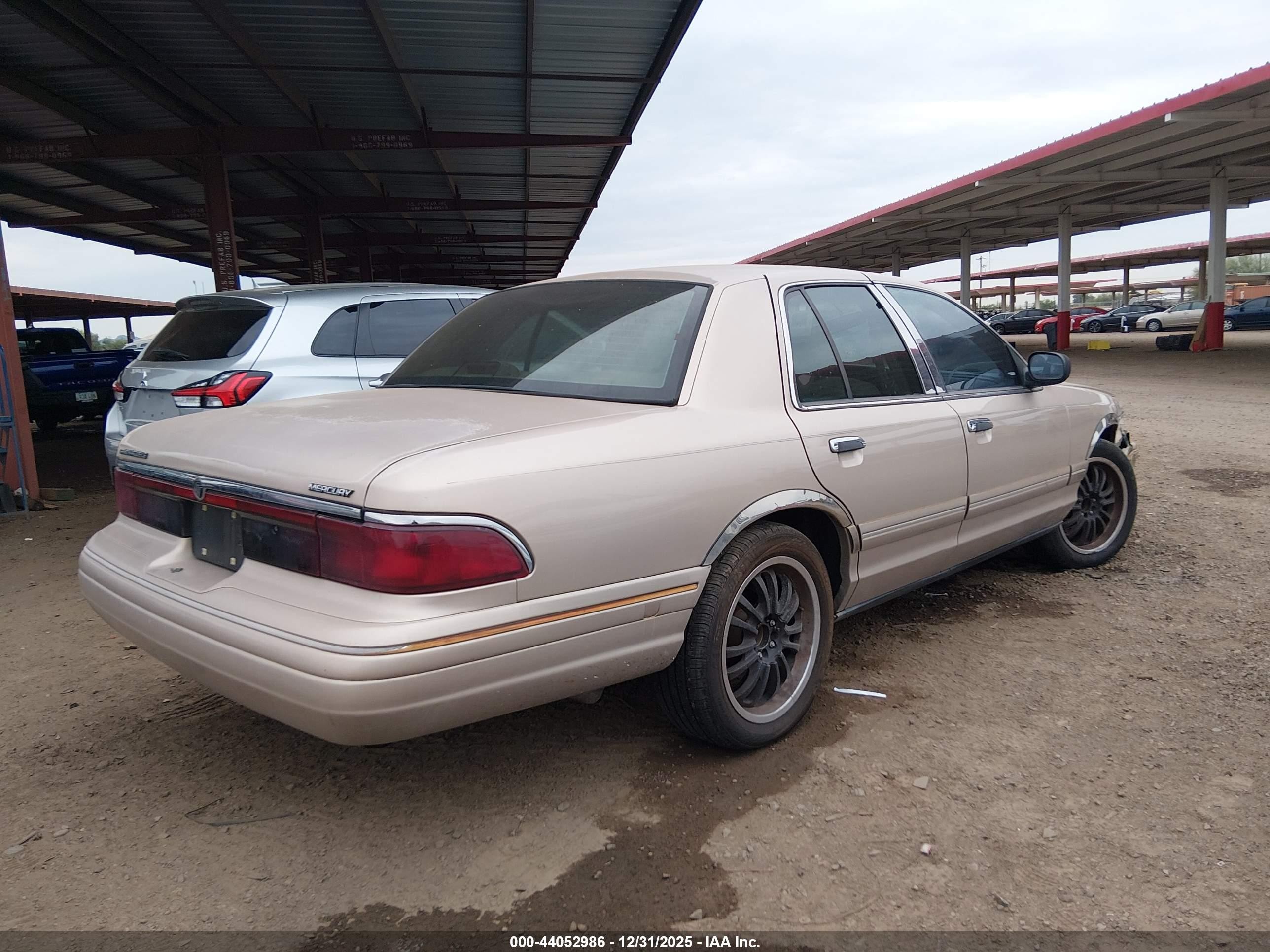 1997 Mercury Grand Marquis Ls Золотой vin: 2MELM75W2VX639723