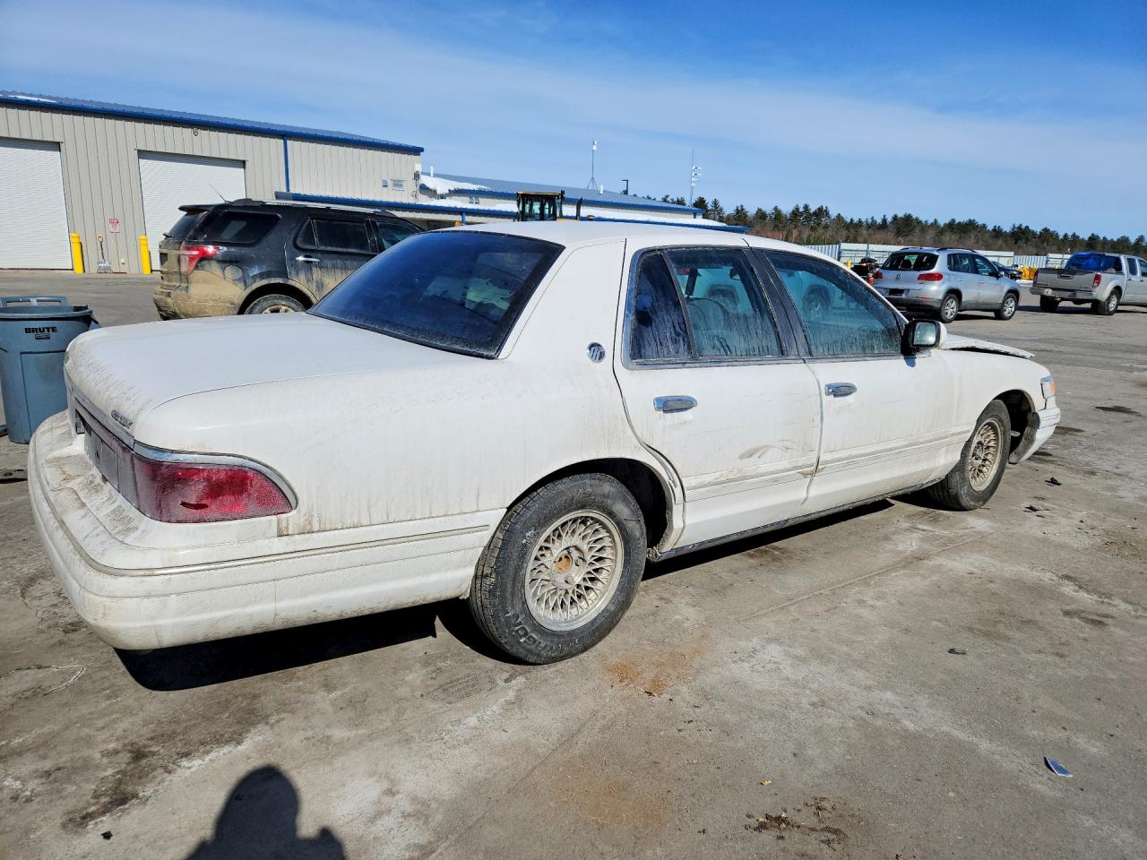 1995 Mercury Grand Marquis Ls Белый vin: 2MELM75W3SX638690