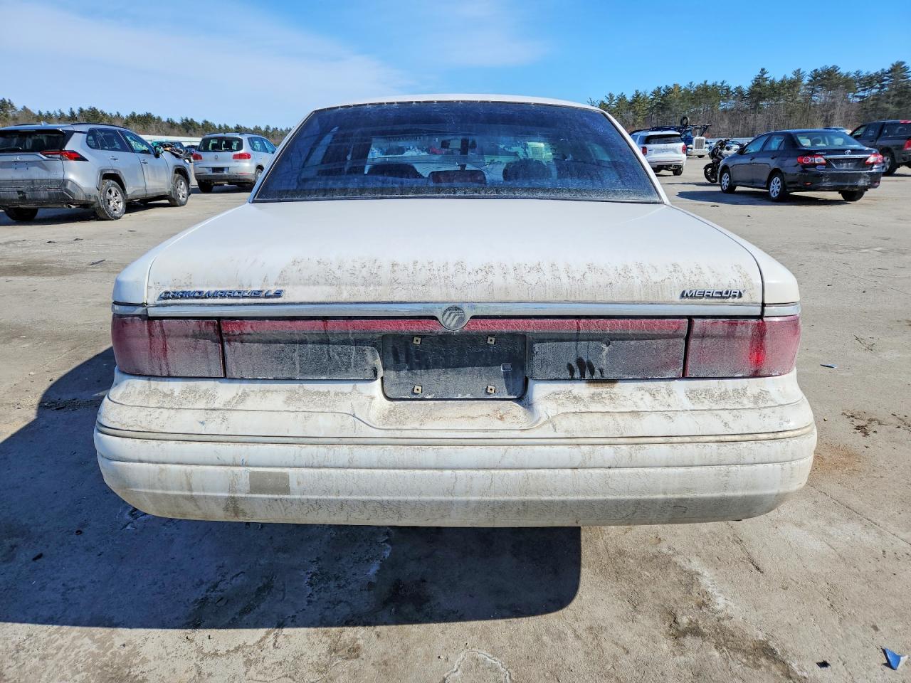 1995 Mercury Grand Marquis Ls Белый vin: 2MELM75W3SX638690