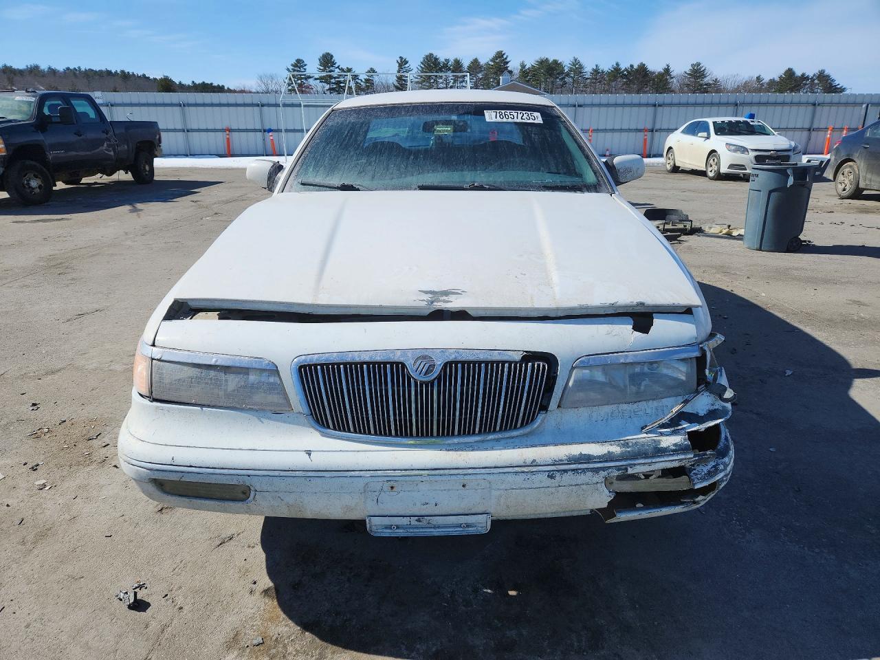 1995 Mercury Grand Marquis Ls Белый vin: 2MELM75W3SX638690