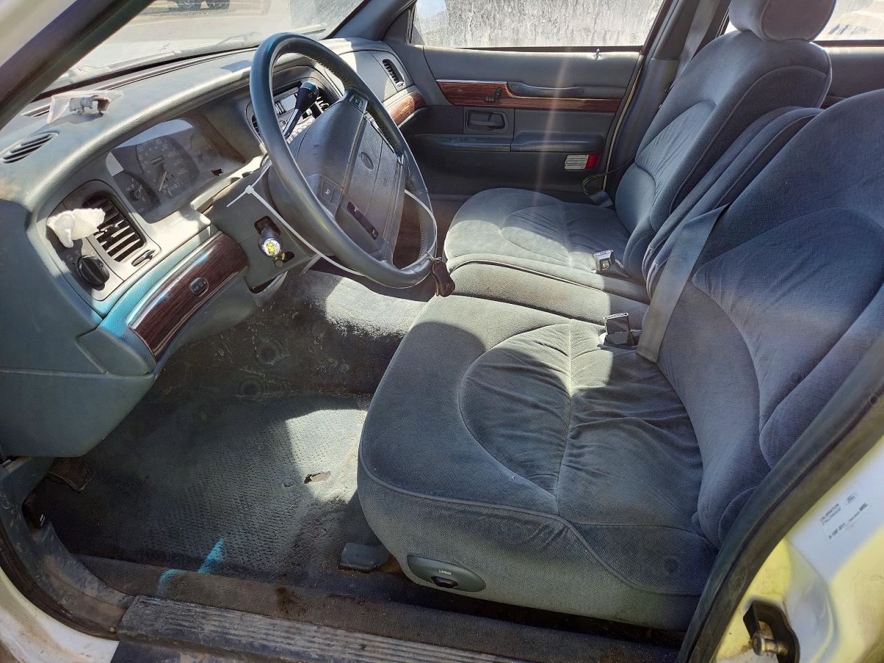 1995 Mercury Grand Marquis Ls Белый vin: 2MELM75W3SX638690