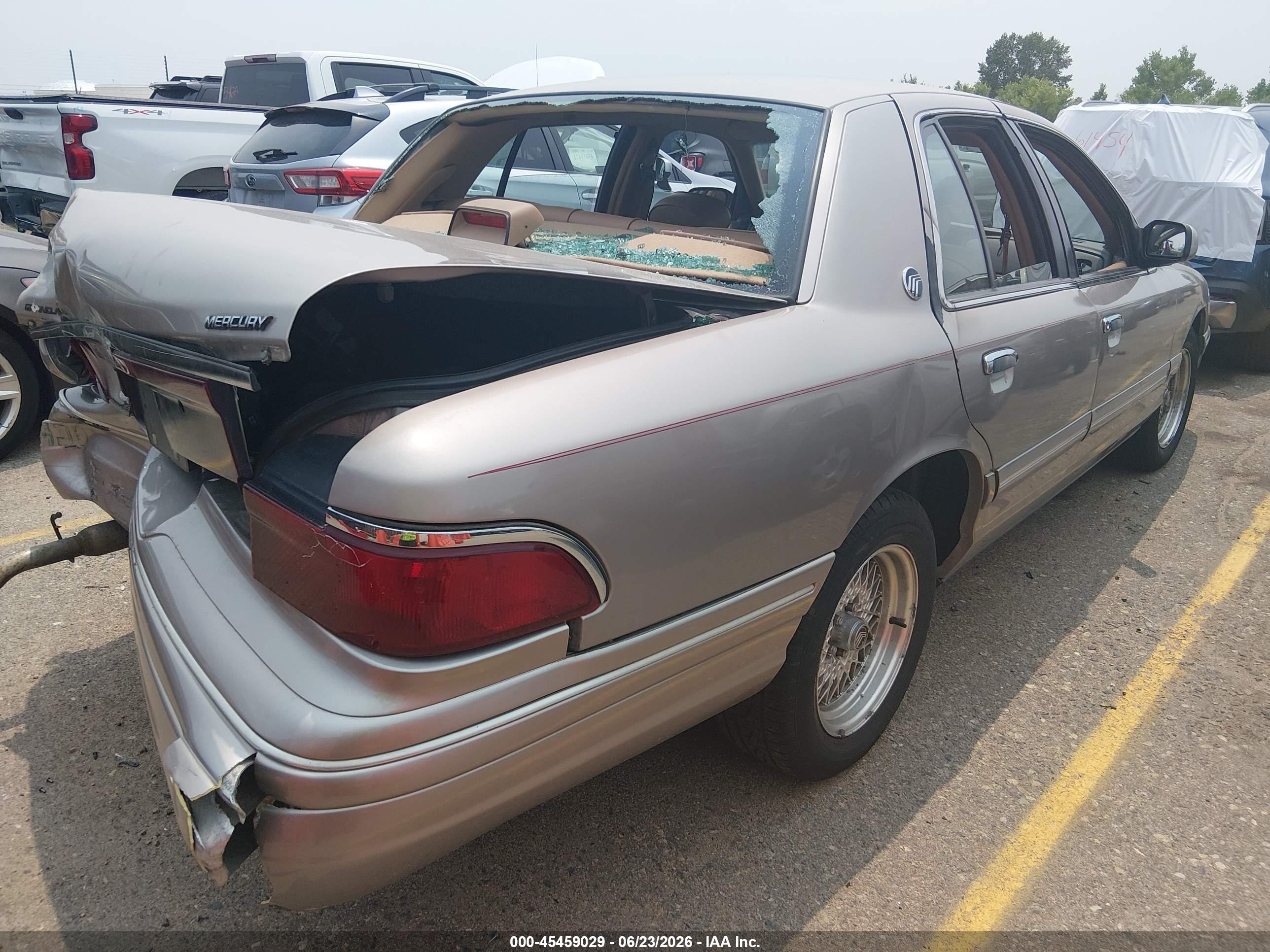 1995 Mercury Grand Marquis Ls Champagne vin: 2MELM75W3SX654274