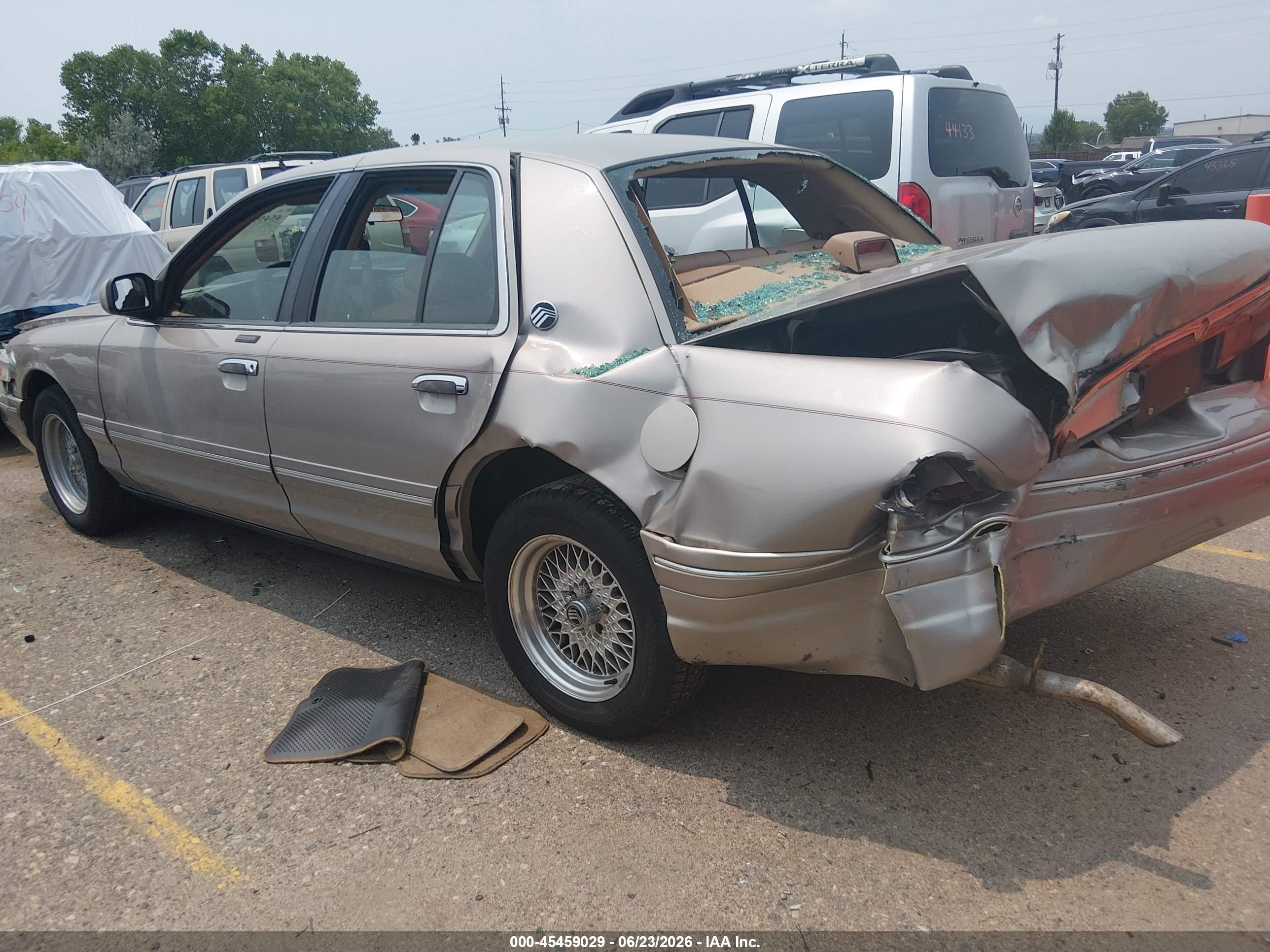 1995 Mercury Grand Marquis Ls Champagne vin: 2MELM75W3SX654274