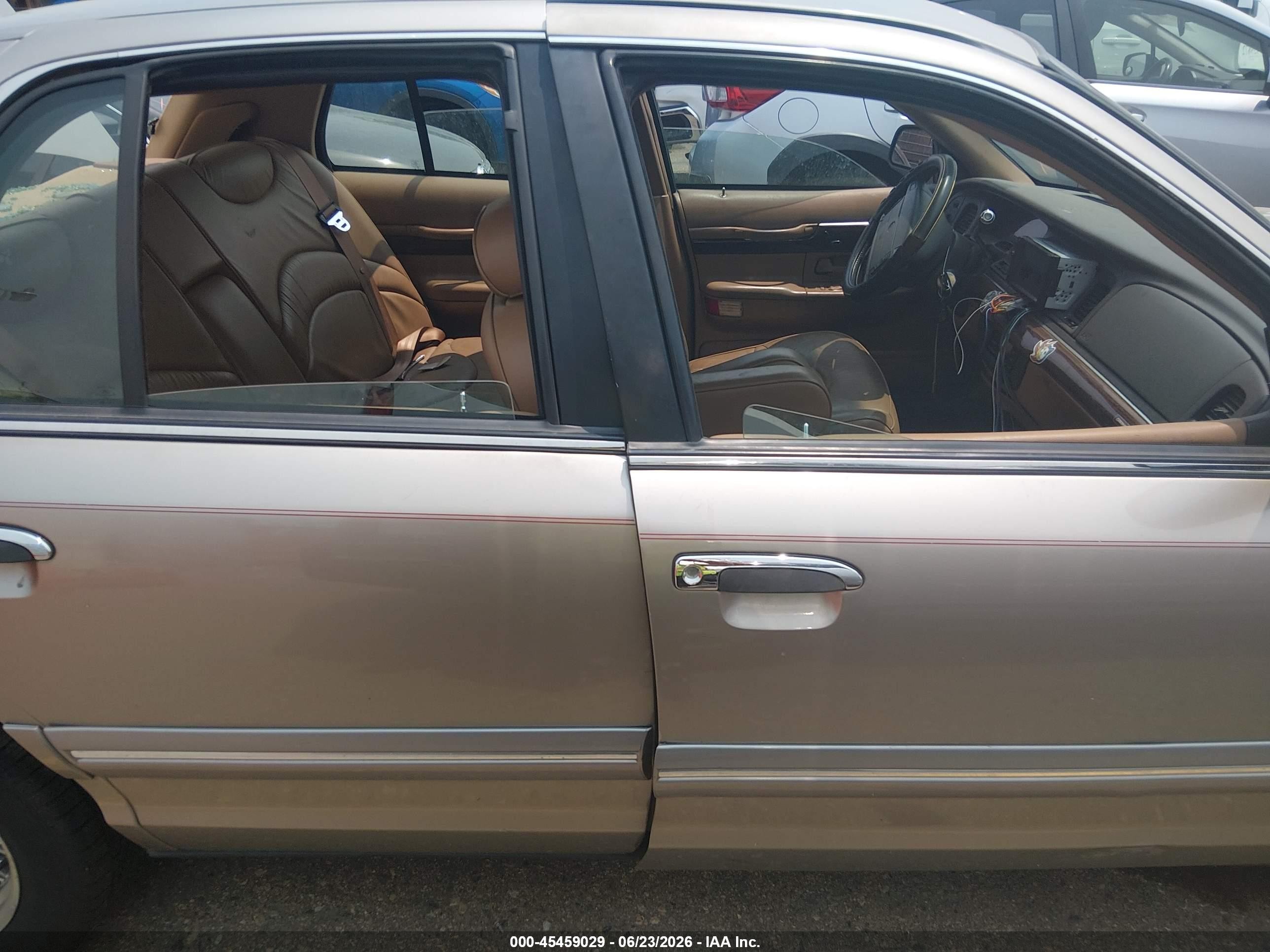 1995 Mercury Grand Marquis Ls Champagne vin: 2MELM75W3SX654274