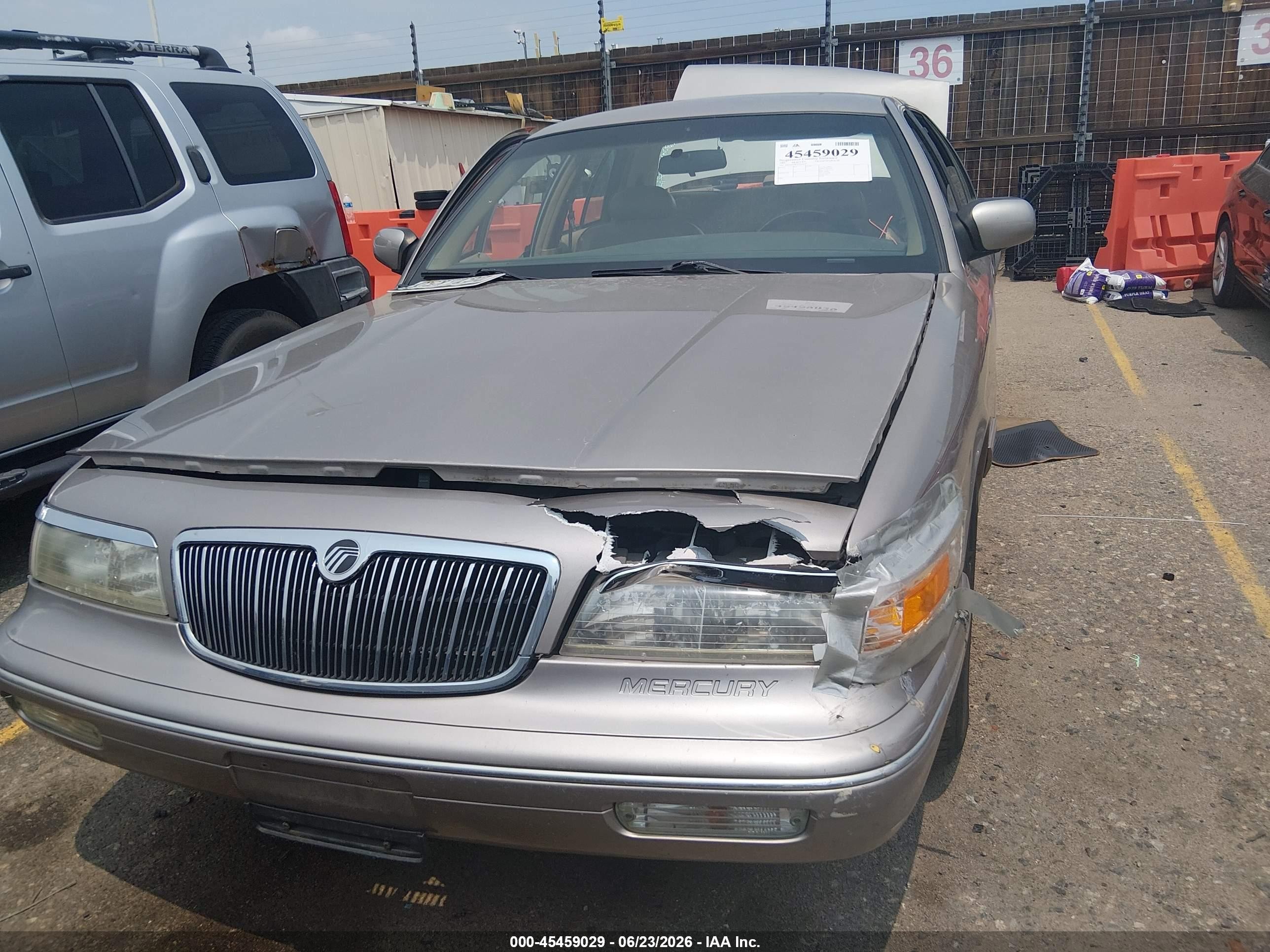 1995 Mercury Grand Marquis Ls Champagne vin: 2MELM75W3SX654274