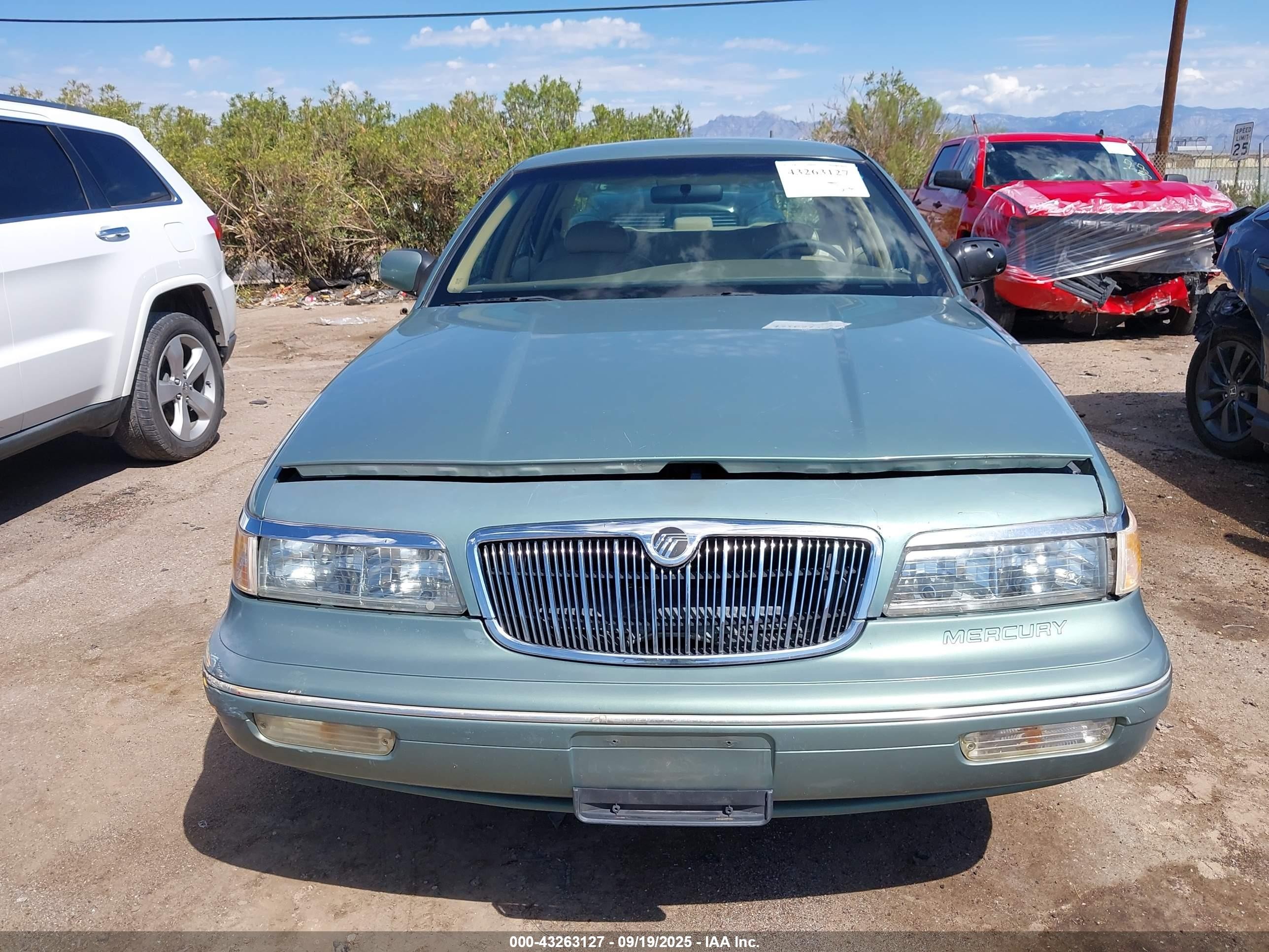 1997 Mercury Grand Marquis Ls Бирюзовый vin: 2MELM75W3VX609047