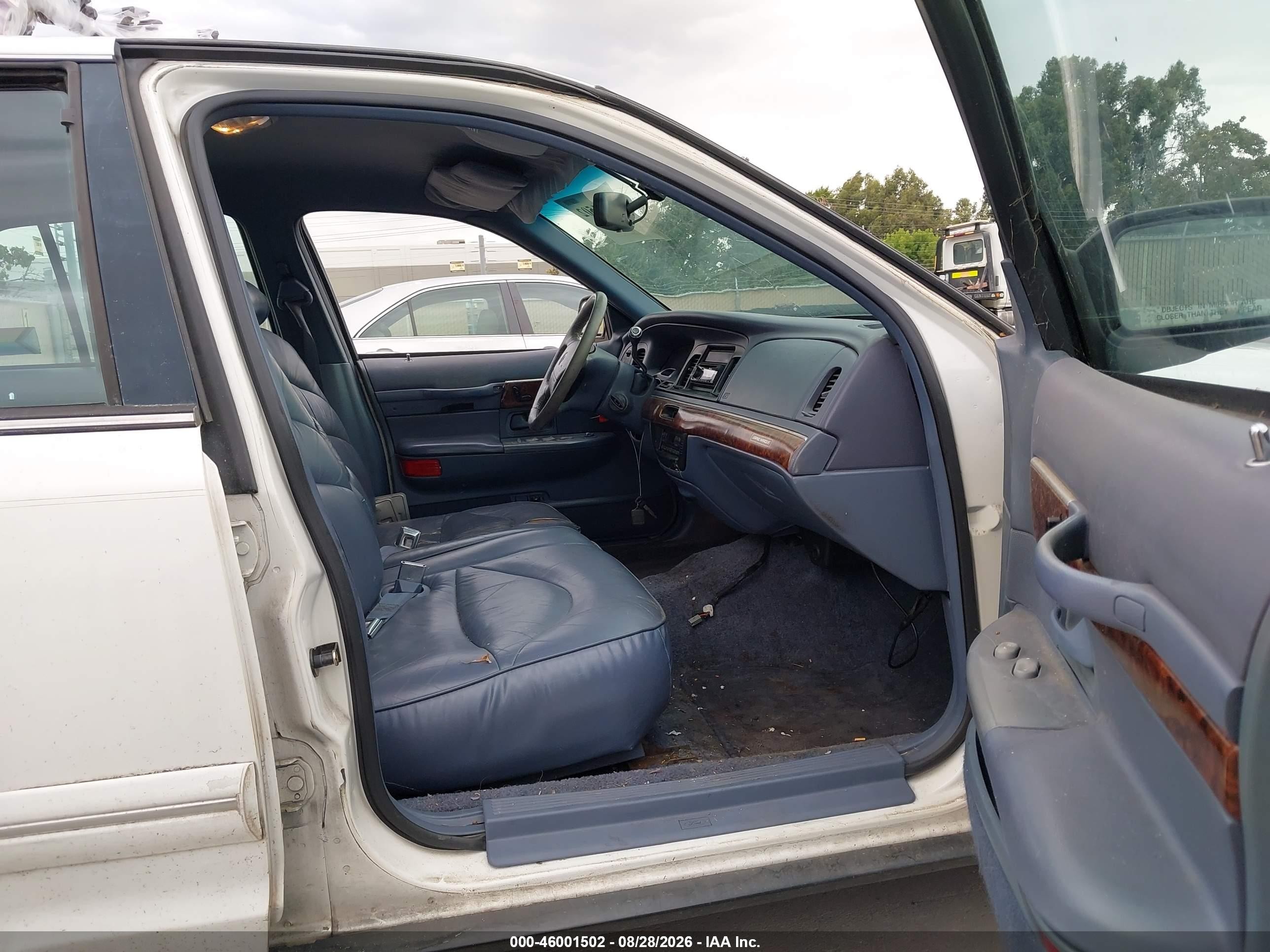 1997 Mercury Grand Marquis Ls White vin: 2MELM75W3VX645952