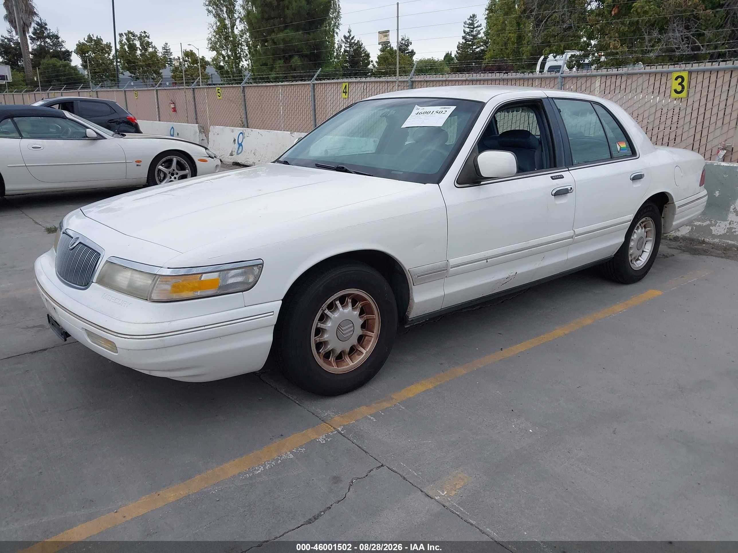 1997 Mercury Grand Marquis Ls White vin: 2MELM75W3VX645952