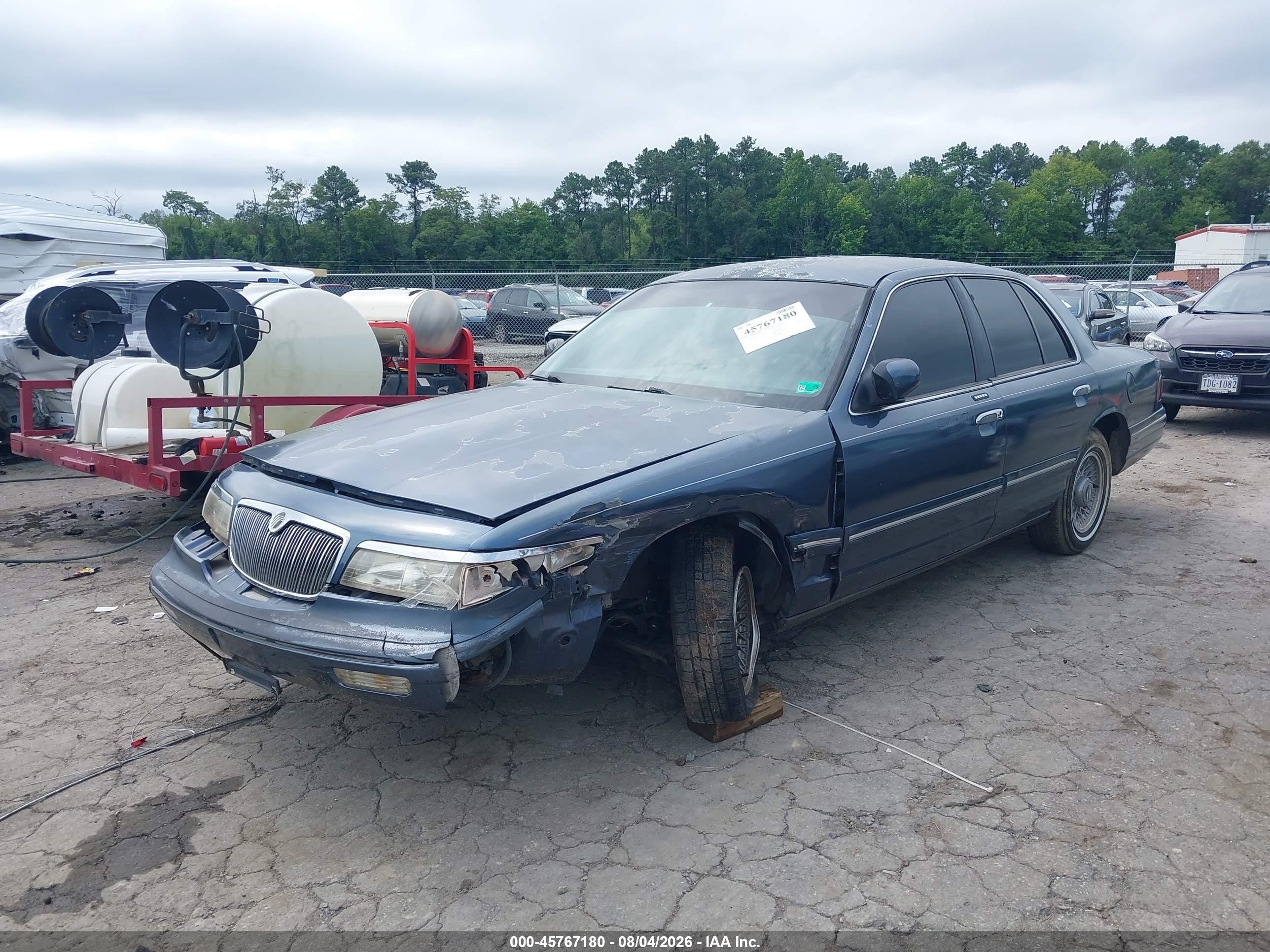 1997 Mercury Grand Marquis Ls Blue vin: 2MELM75W3VX648947