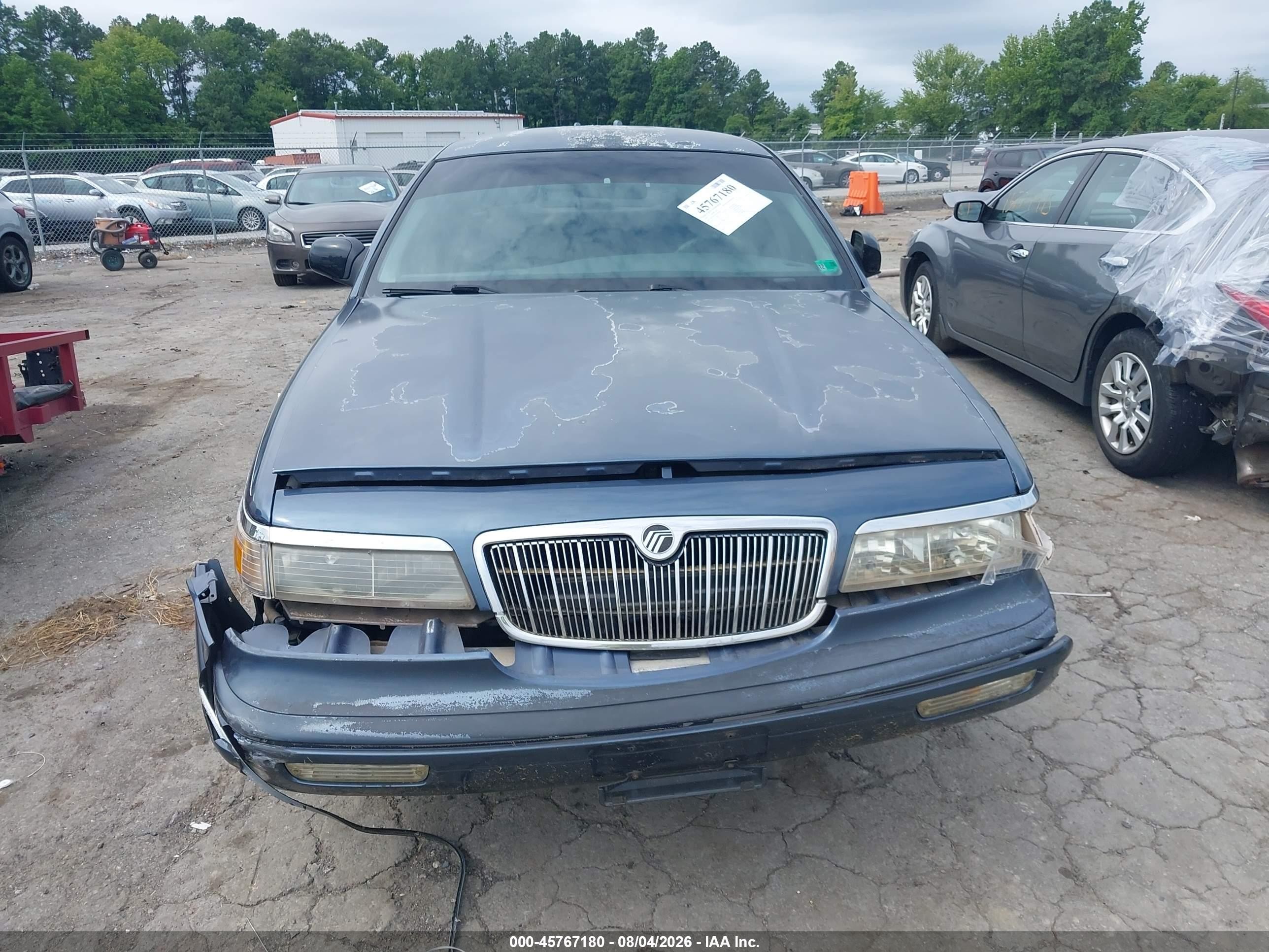 1997 Mercury Grand Marquis Ls Blue vin: 2MELM75W3VX648947