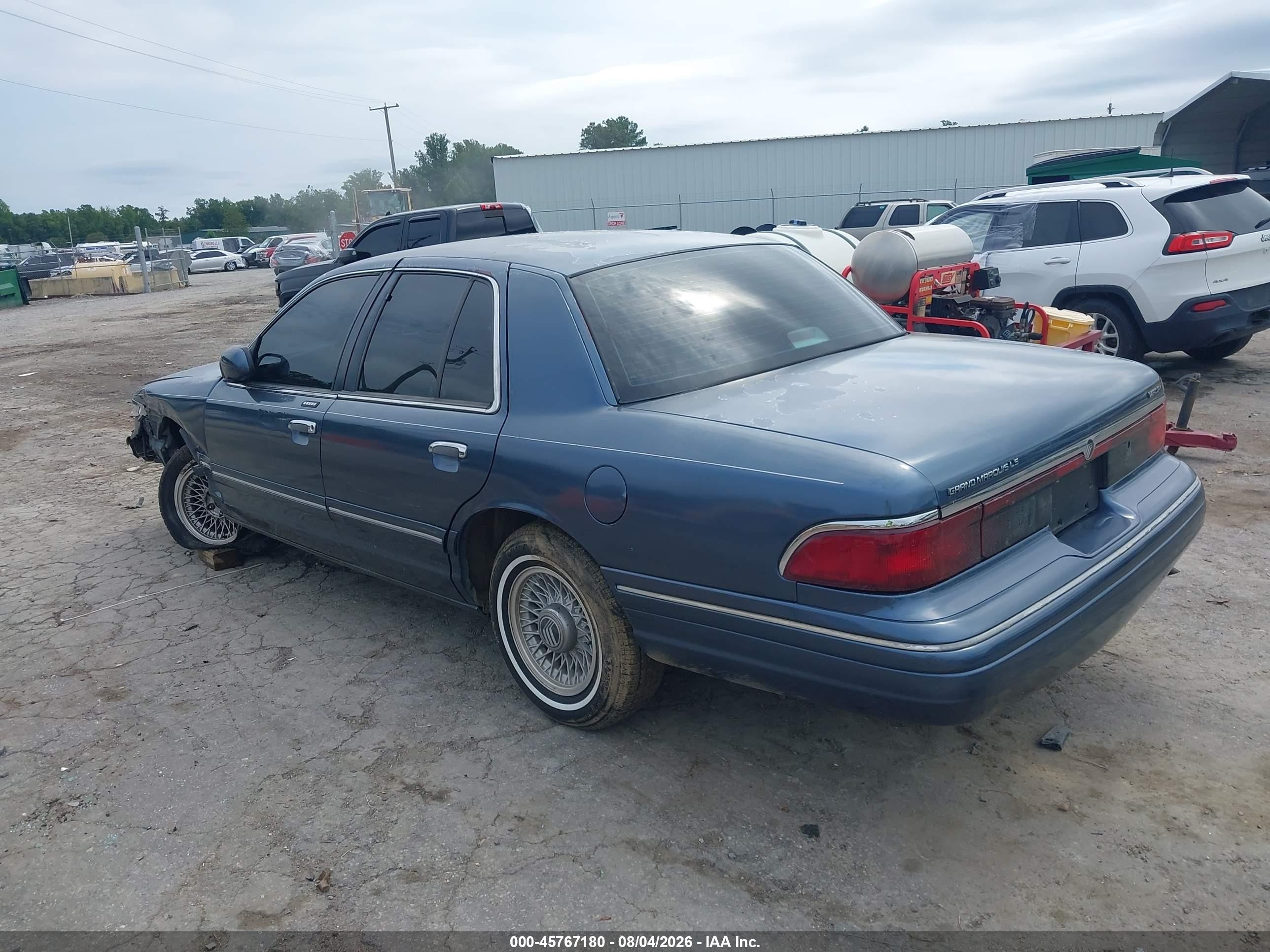 1997 Mercury Grand Marquis Ls Blue vin: 2MELM75W3VX648947